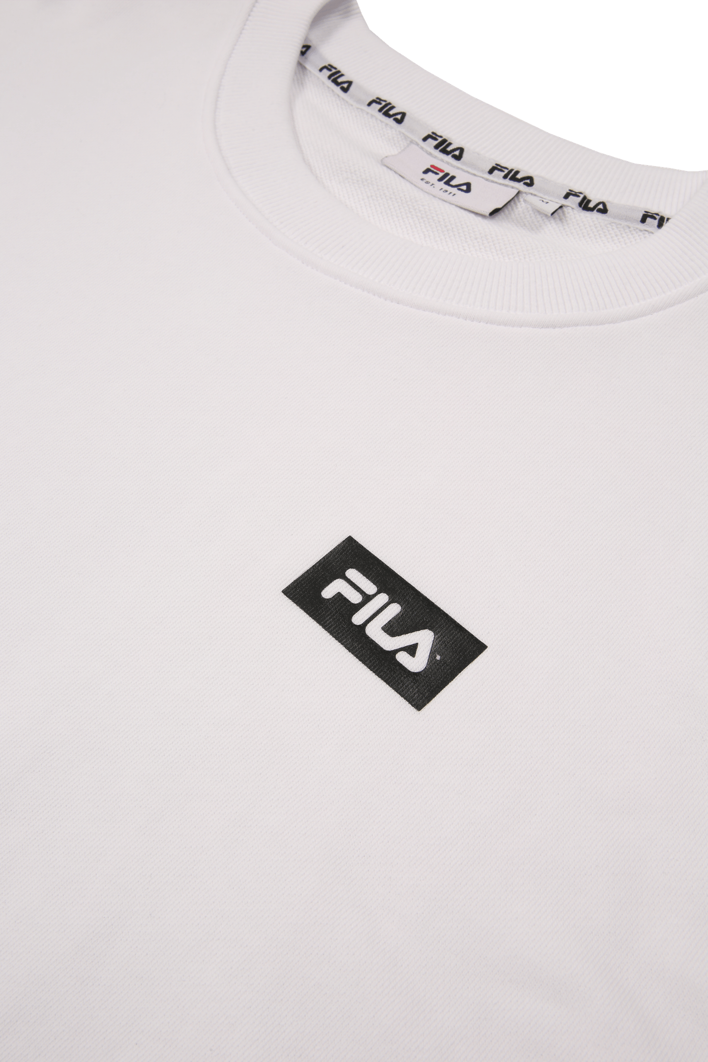 SILON CREW SWEAT BRIGHT WHITE 3