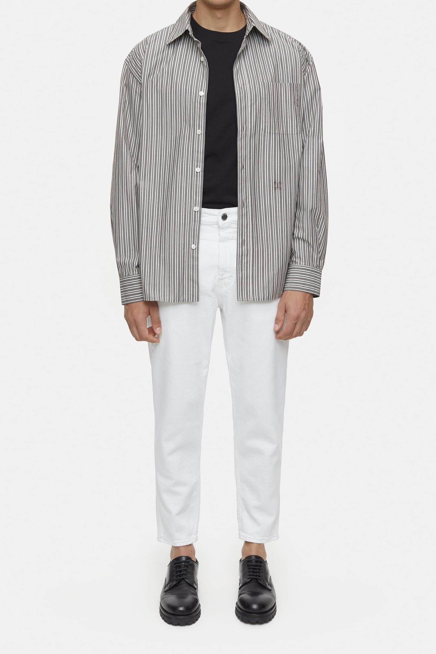 X-LENT TAPERED JEANS IVORY 4