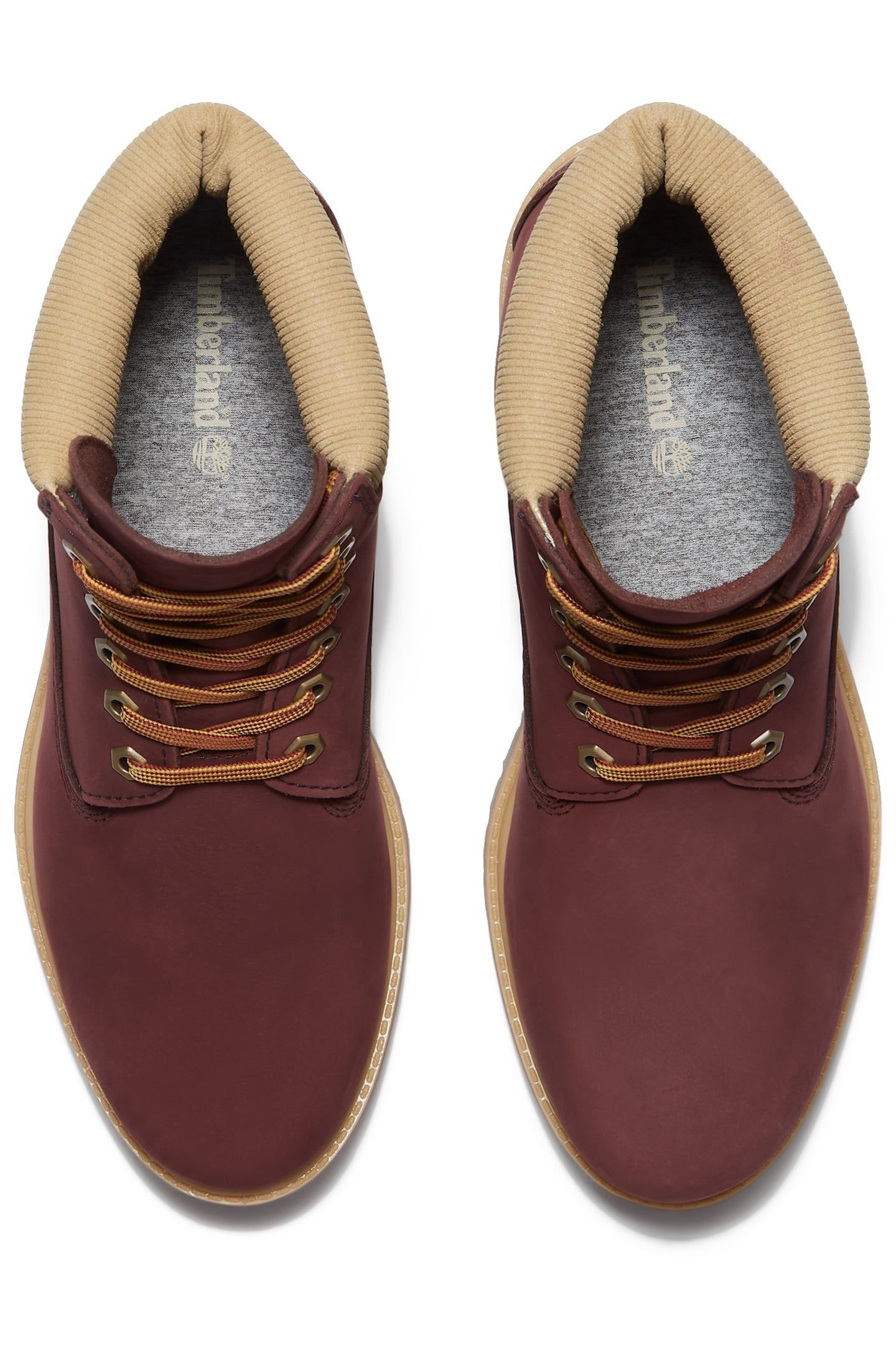 TIMBERLAND PREMIUM 6 INCH LACE UP WATERPROOF BOOT BURGUNDY N 