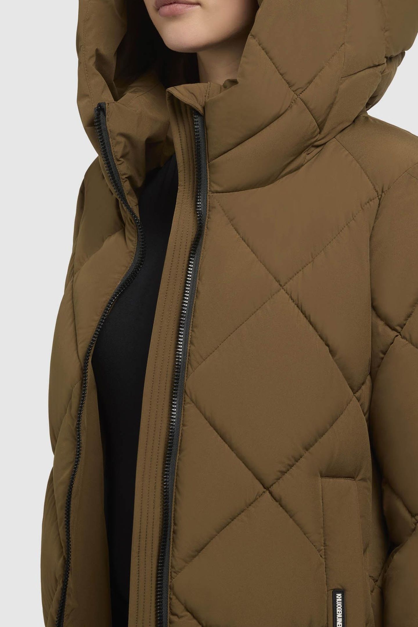 ELOW COAT KHAKI BROWN 6