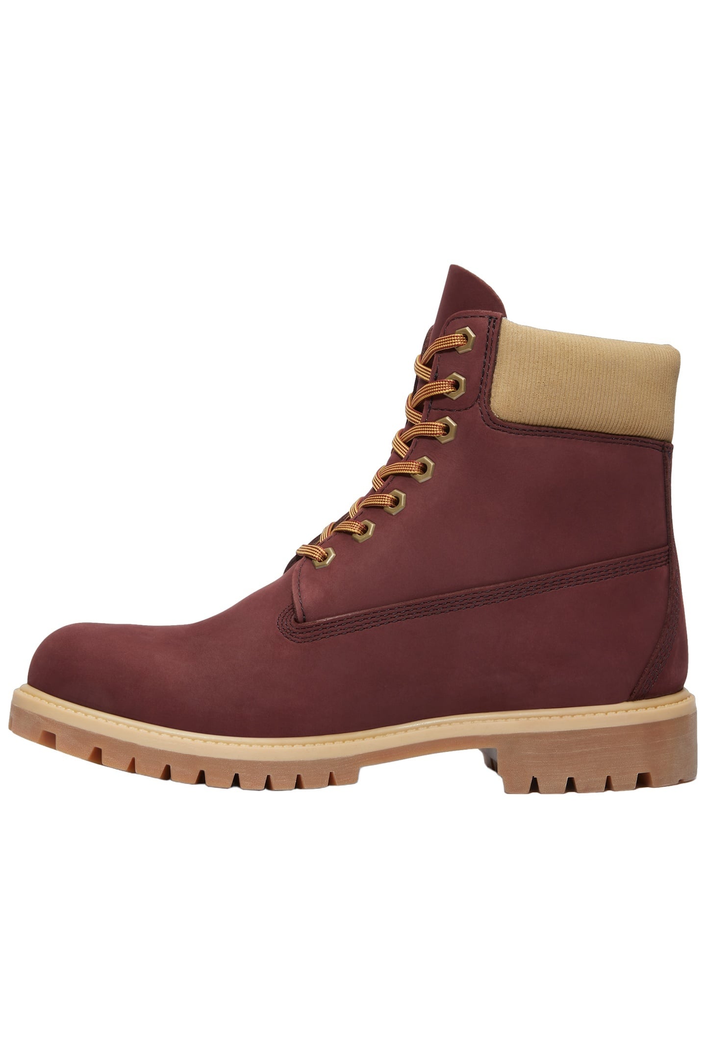 TIMBERLAND PREMIUM 6 INCH LACE UP WATERPROOF BOOT BURGUNDY N 