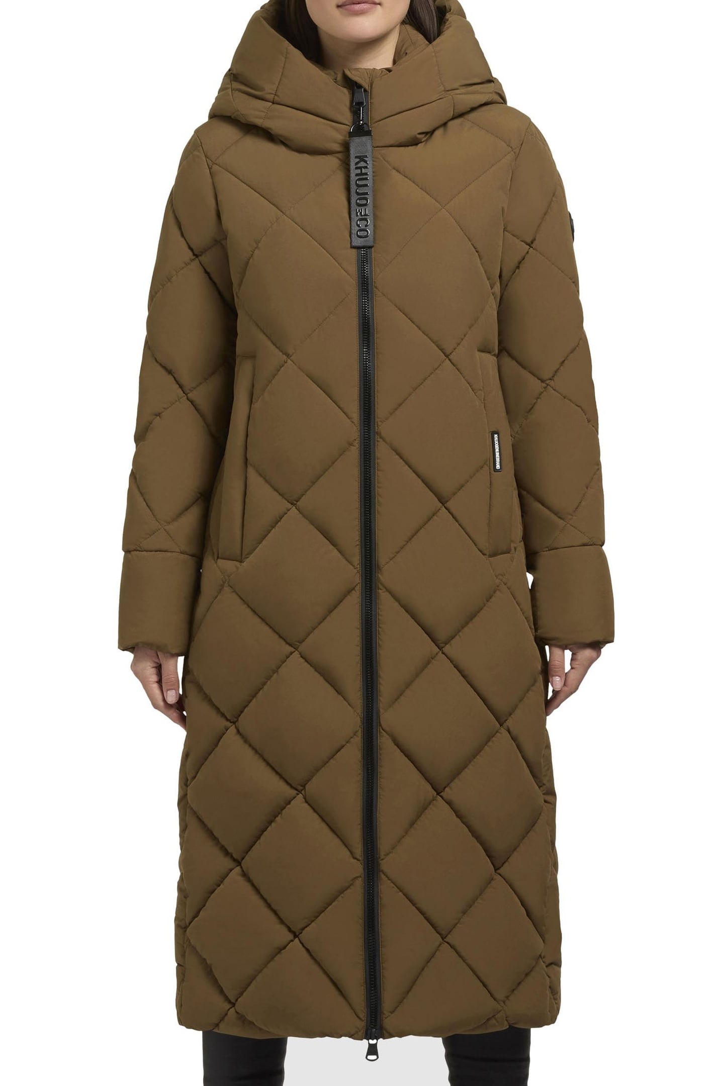 ELOW COAT KHAKI BROWN 3