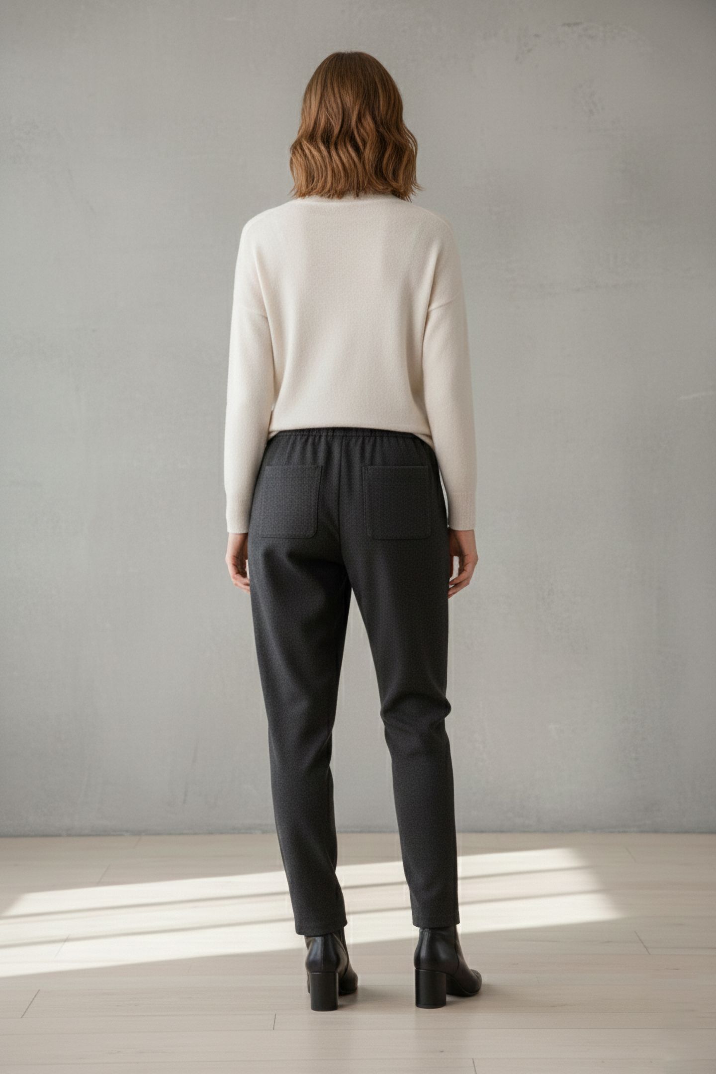 SOTALF PANTS DARK GREY MELANGE 2