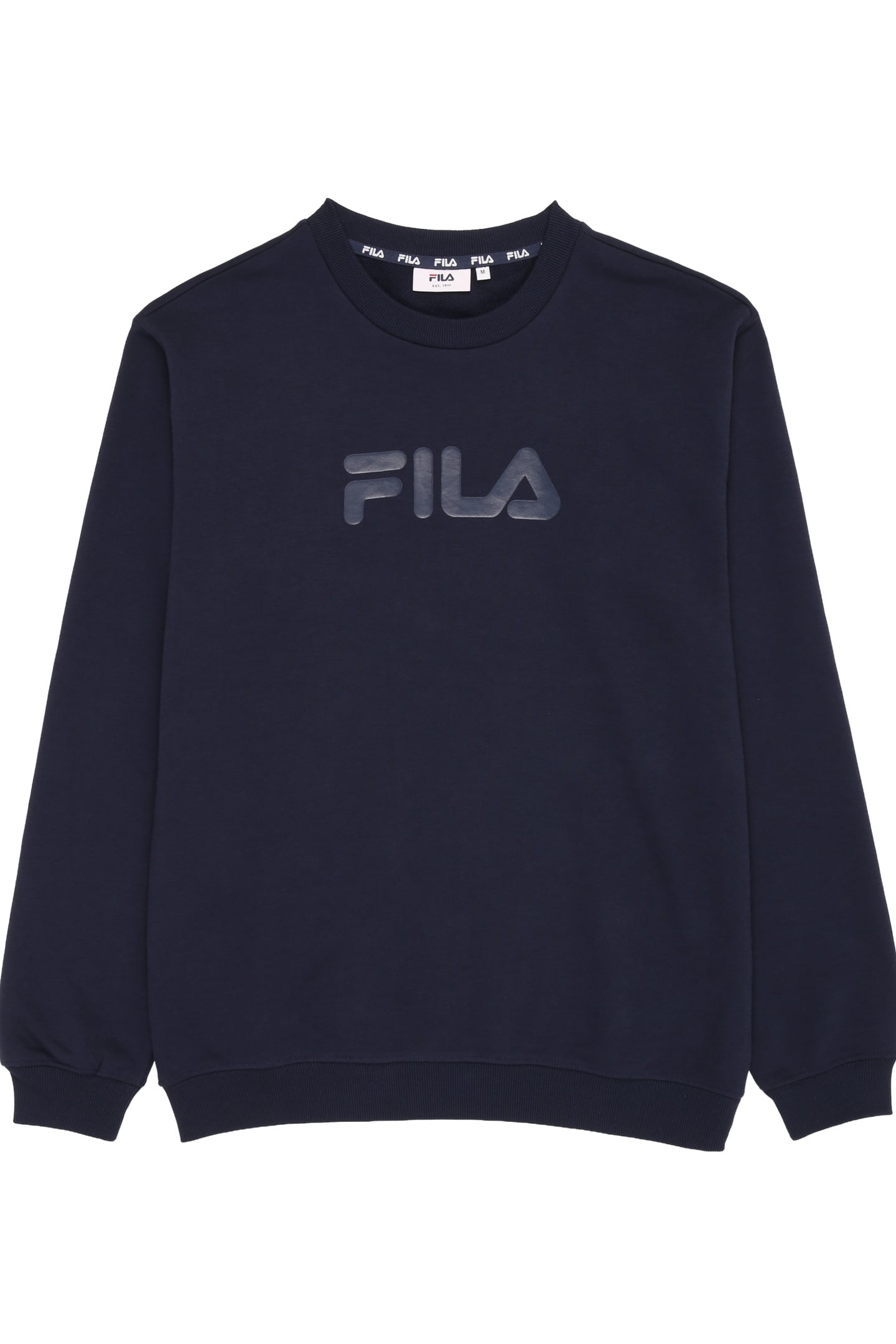 UNISEX ZANTEN LOGO CREW SWEAT BLACK IRIS 1