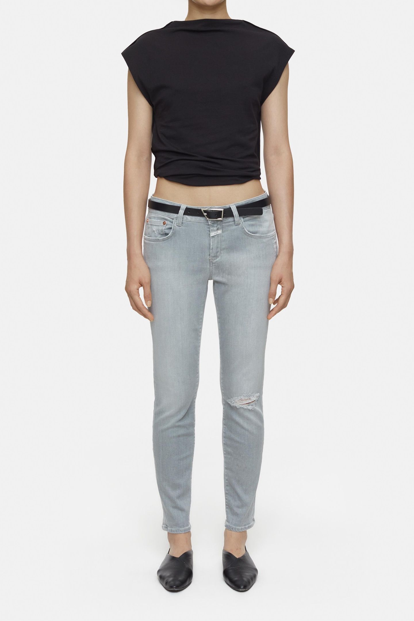 BAKER JEANS LIGHT GREY 1
