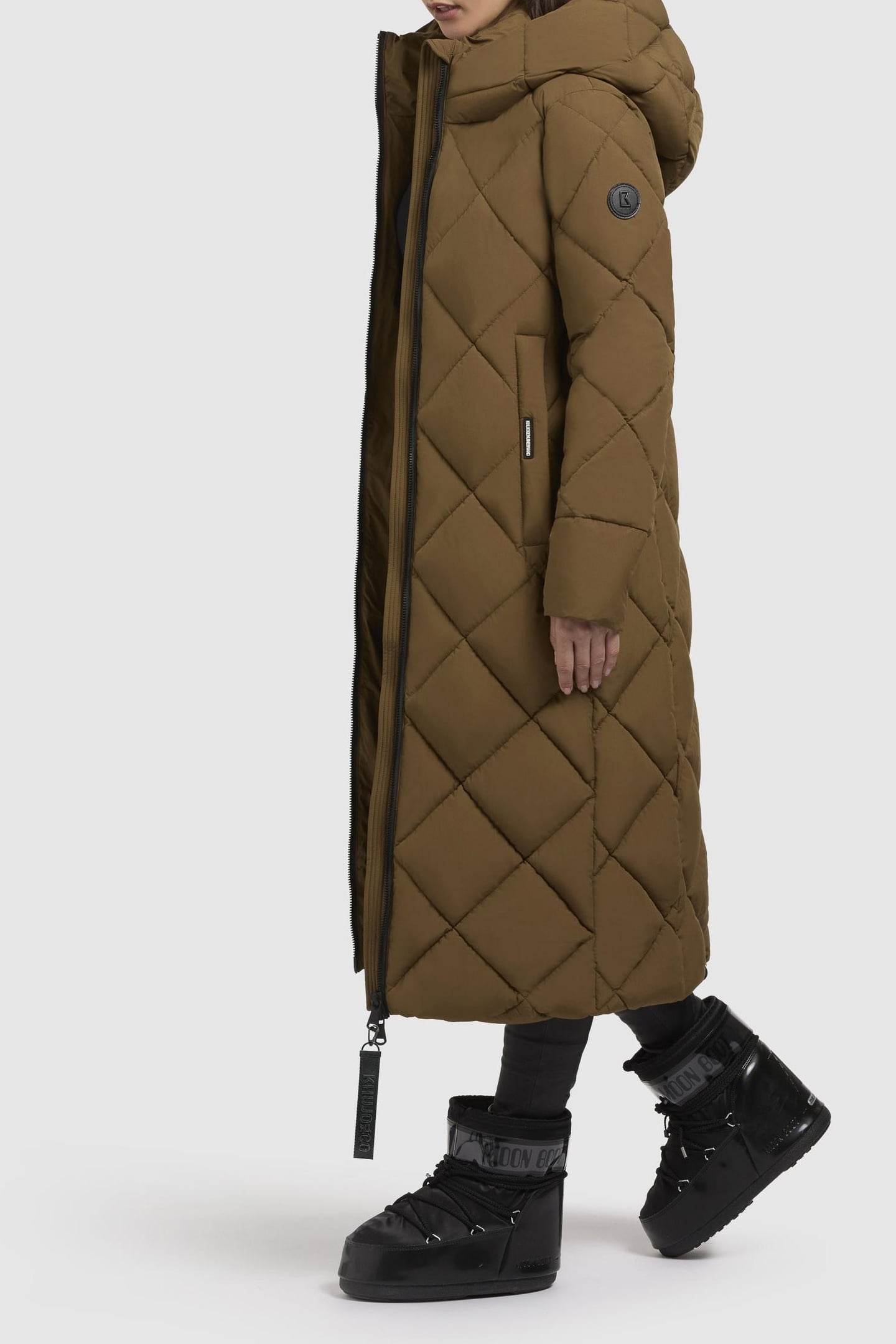 ELOW COAT KHAKI BROWN 5