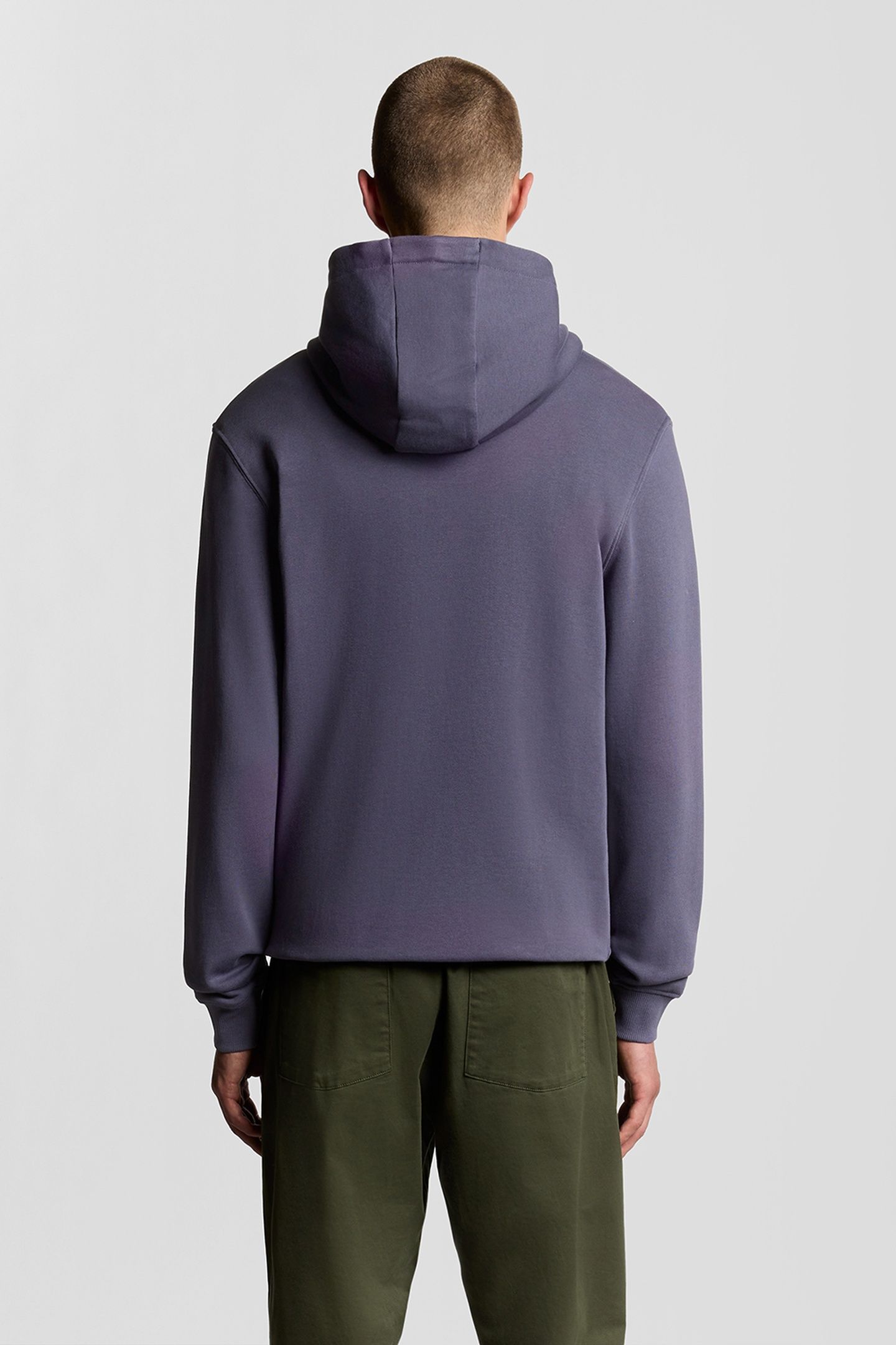 ZIP THROUGH HOODIE GRAYSTONE 3