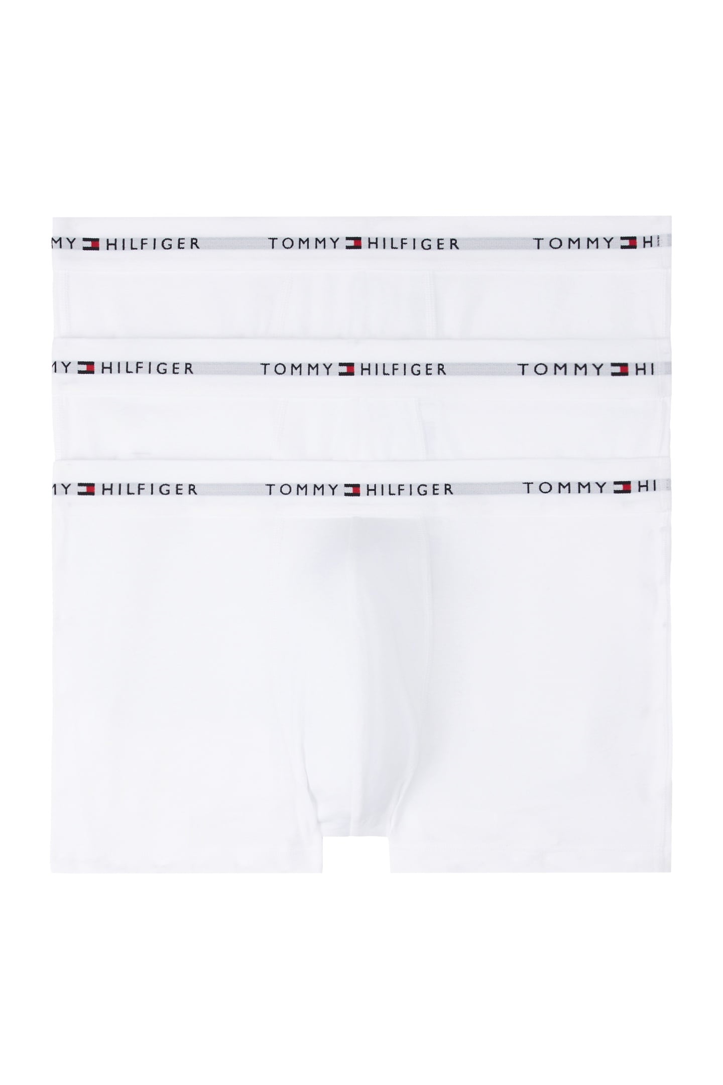 3-PACK LOGO TRUNKS WHITE 9