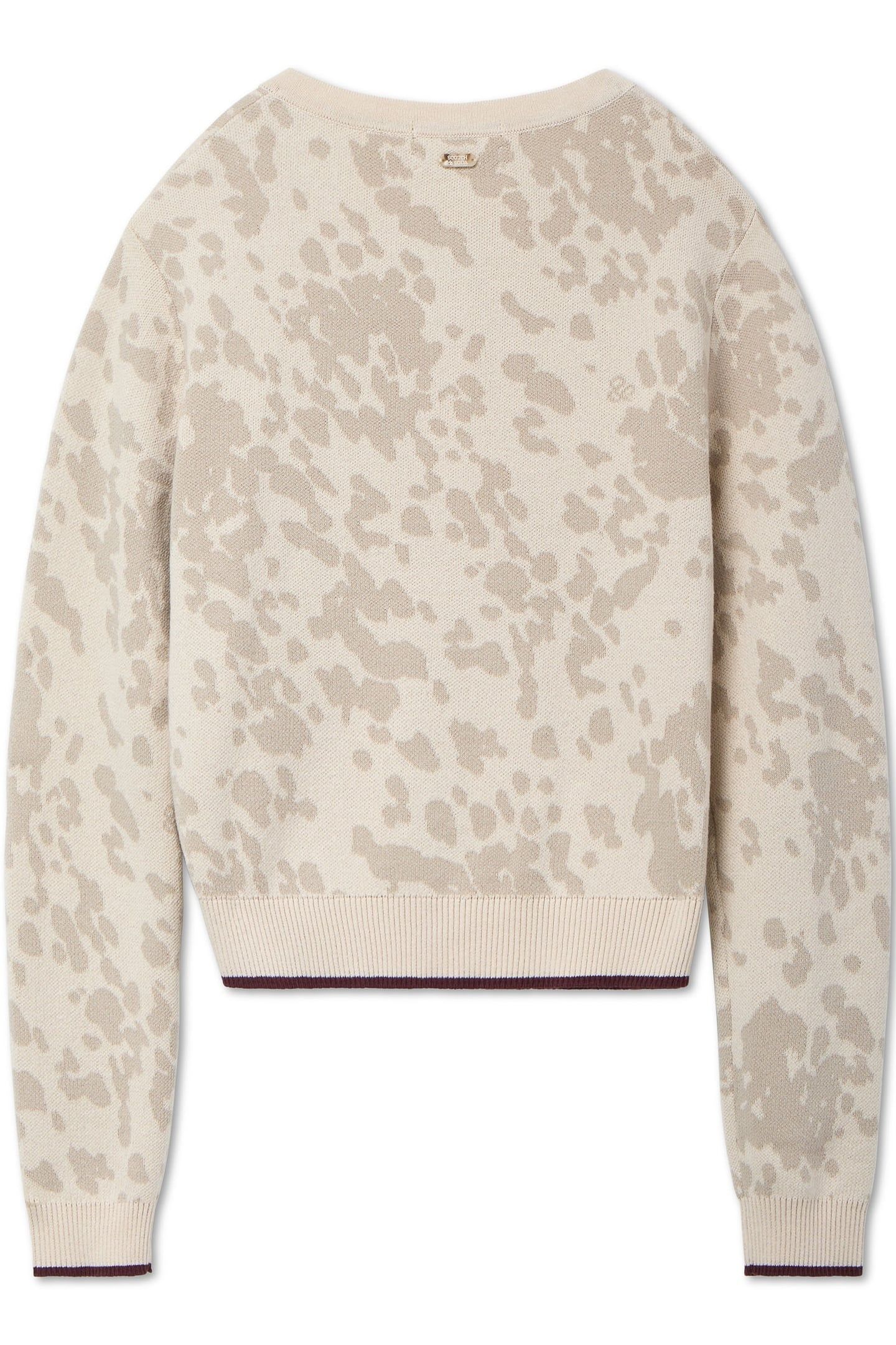CREW NECK CARDIGAN WHITECAP GRAY/FEATHER GRAY 5