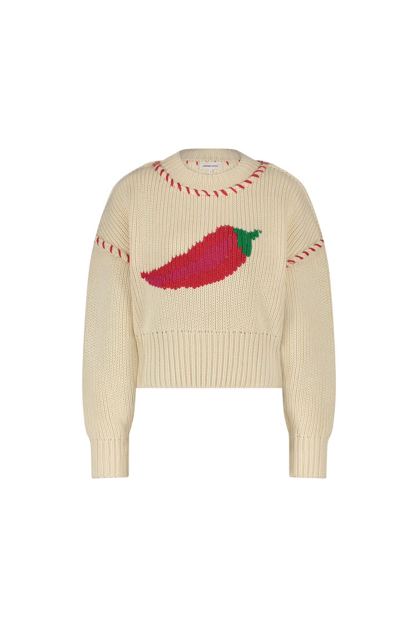 VIOLA PULLOVER WARM WHITE 4