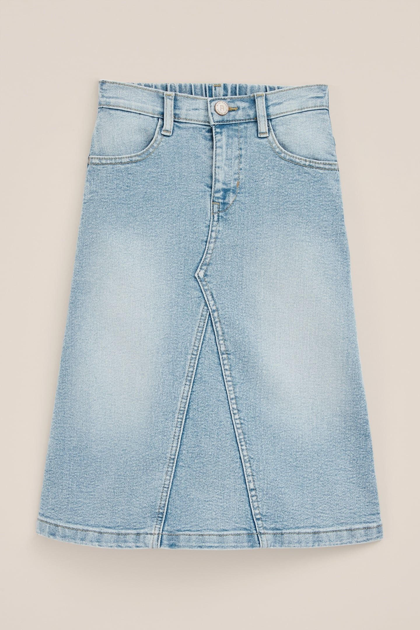 SKIRT MEDIUM LENGTH LIGHT BLUE 12