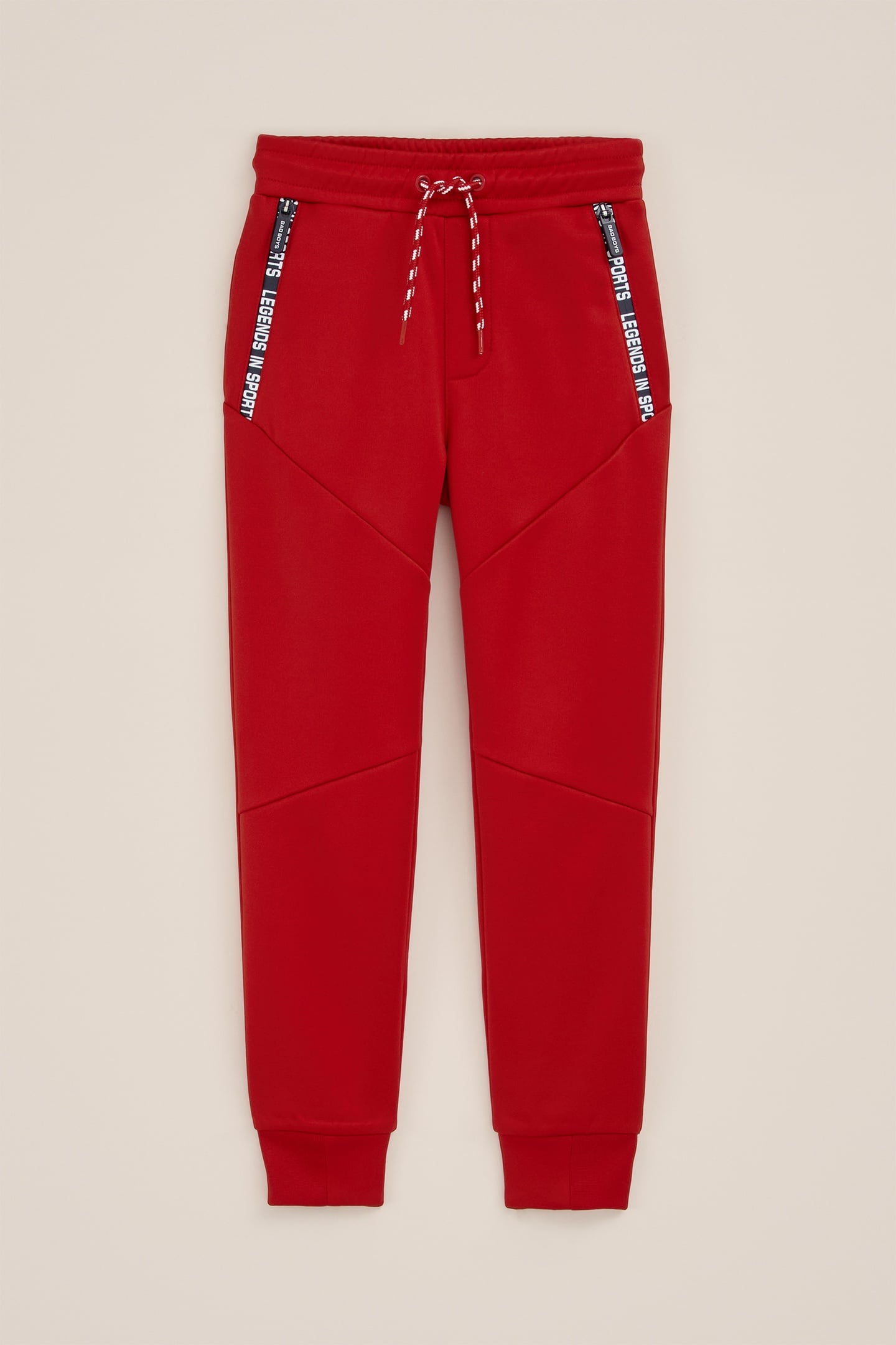 JOGGING PANTS FIRE RED 3