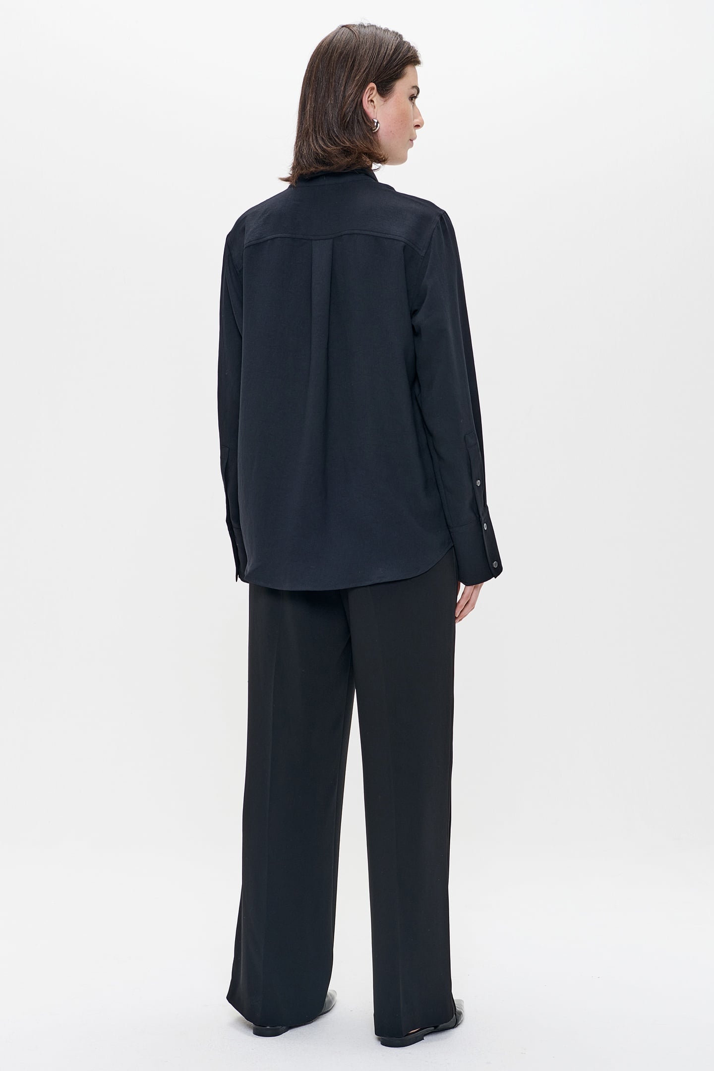 BOW SHIRT BLACK 4