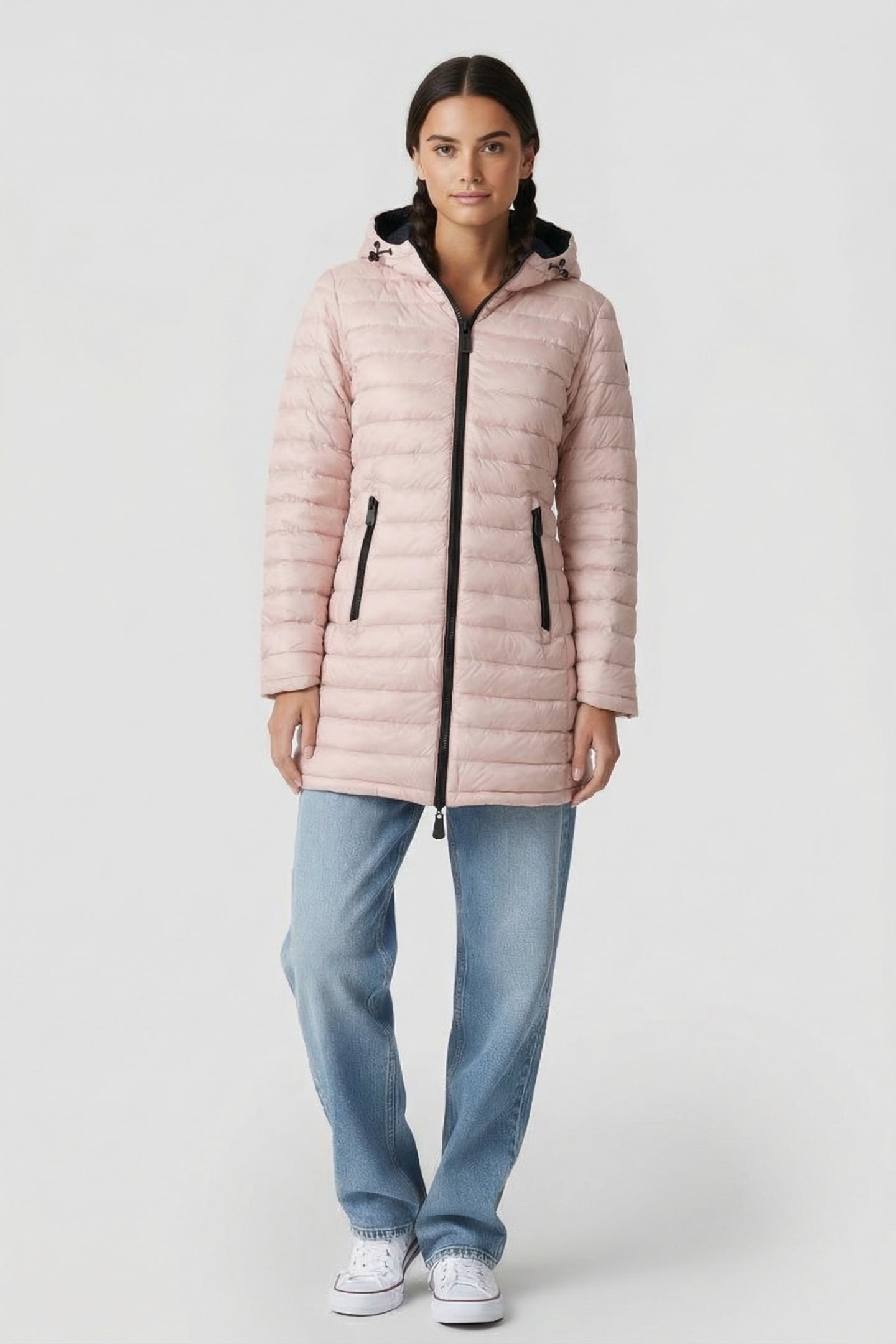 MOSCOU JACKET BLACK / ROSE PALE 1