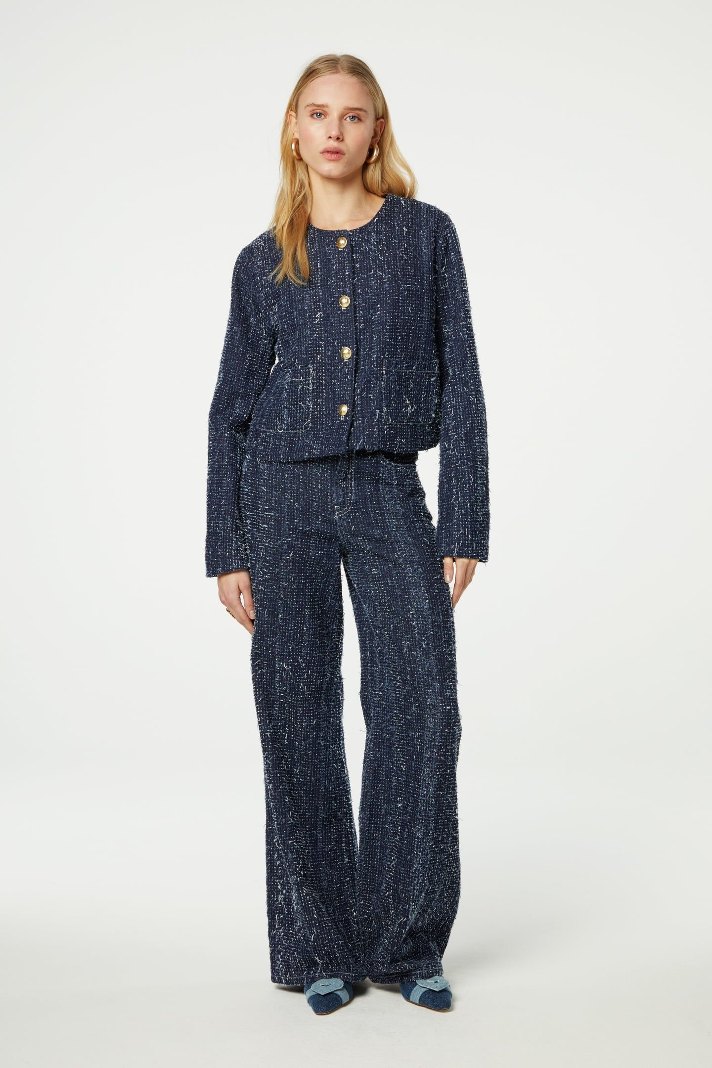 DAVIS DENIM BLAZER DARK INDIGO 2