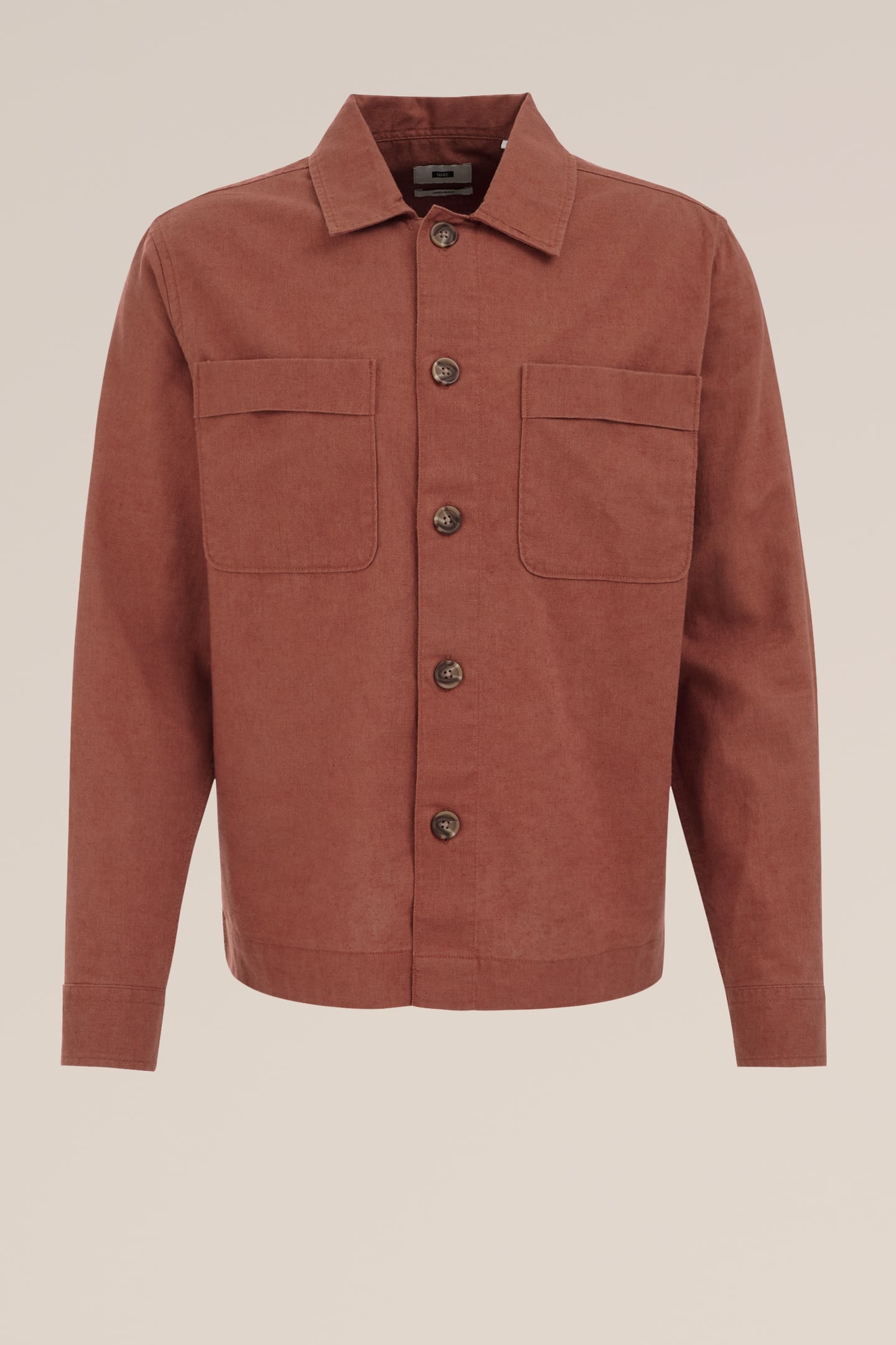 OVERSHIRT RUST BROWN 10