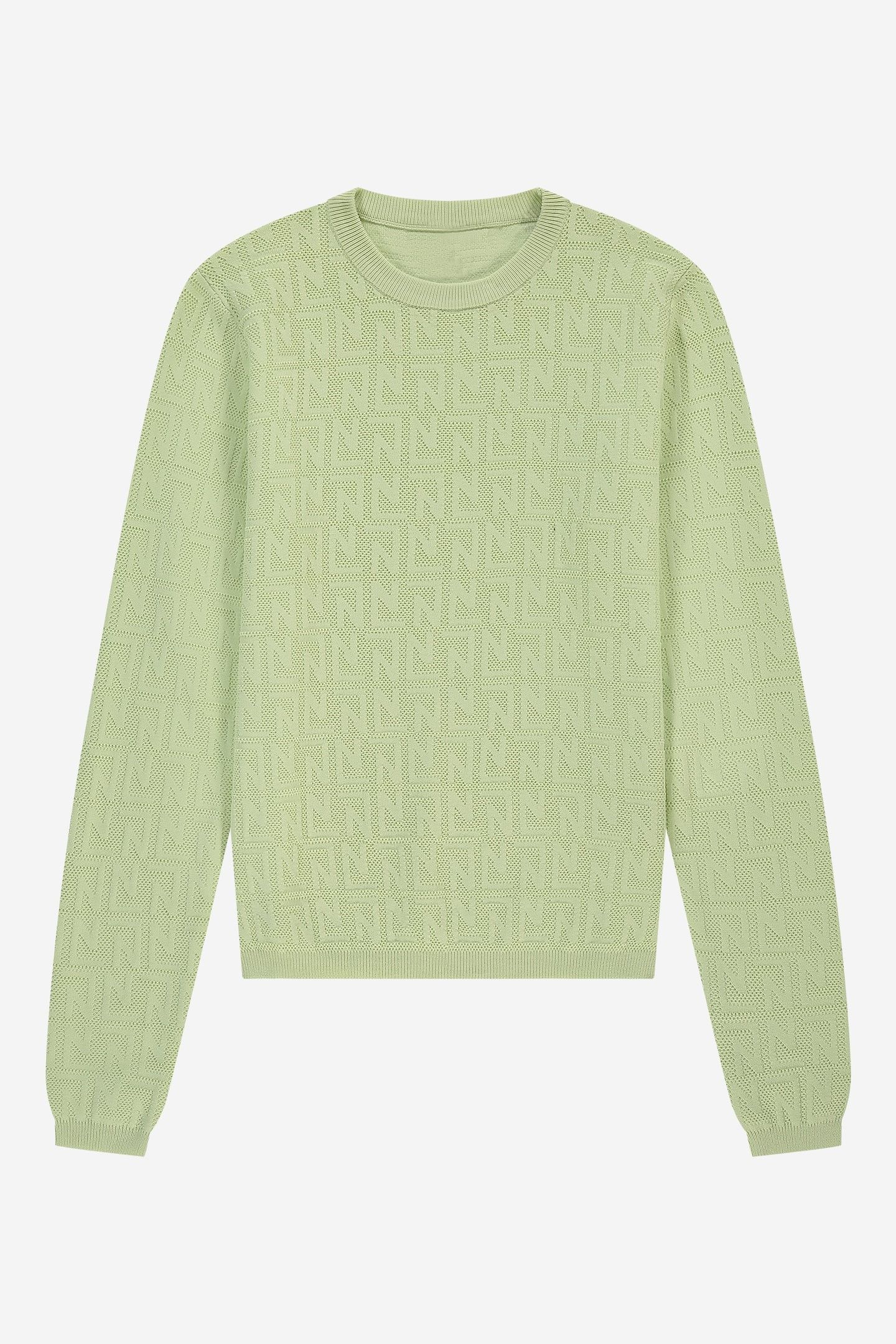 GINAA PULLOVER SOFT PISTACHE 2
