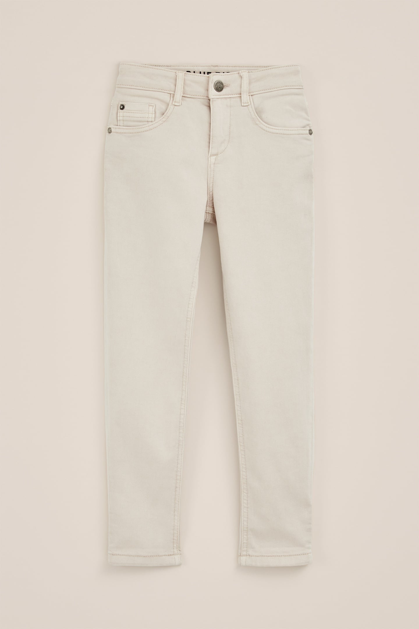 5-POCKET MID WAIST BEIGE 10