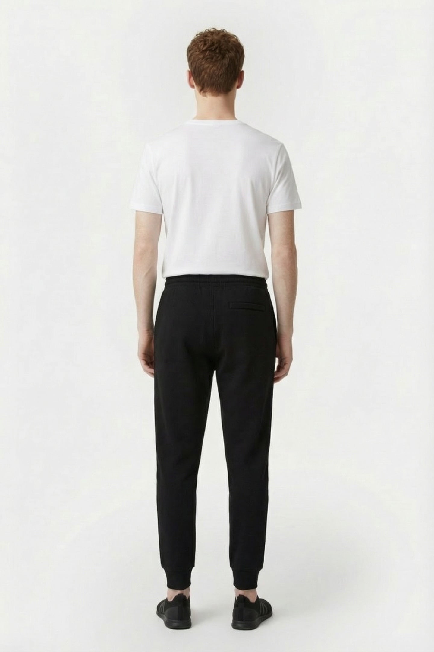 SLIM FIT SWEATPANTS BLACK 2