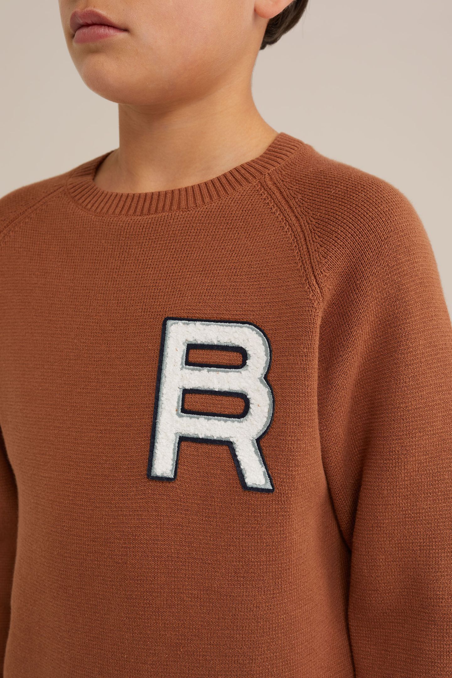 PULLOVER BROWN 7