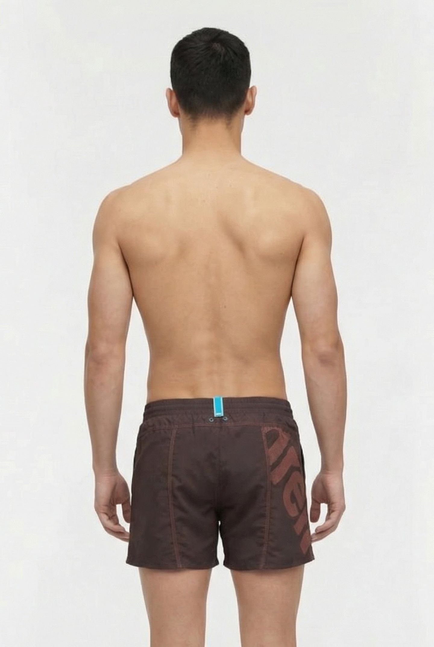 MEN'S ARENA PRO_FILE BEACH SHORT LOGO SEPIA-CALYPSO CORAL 2