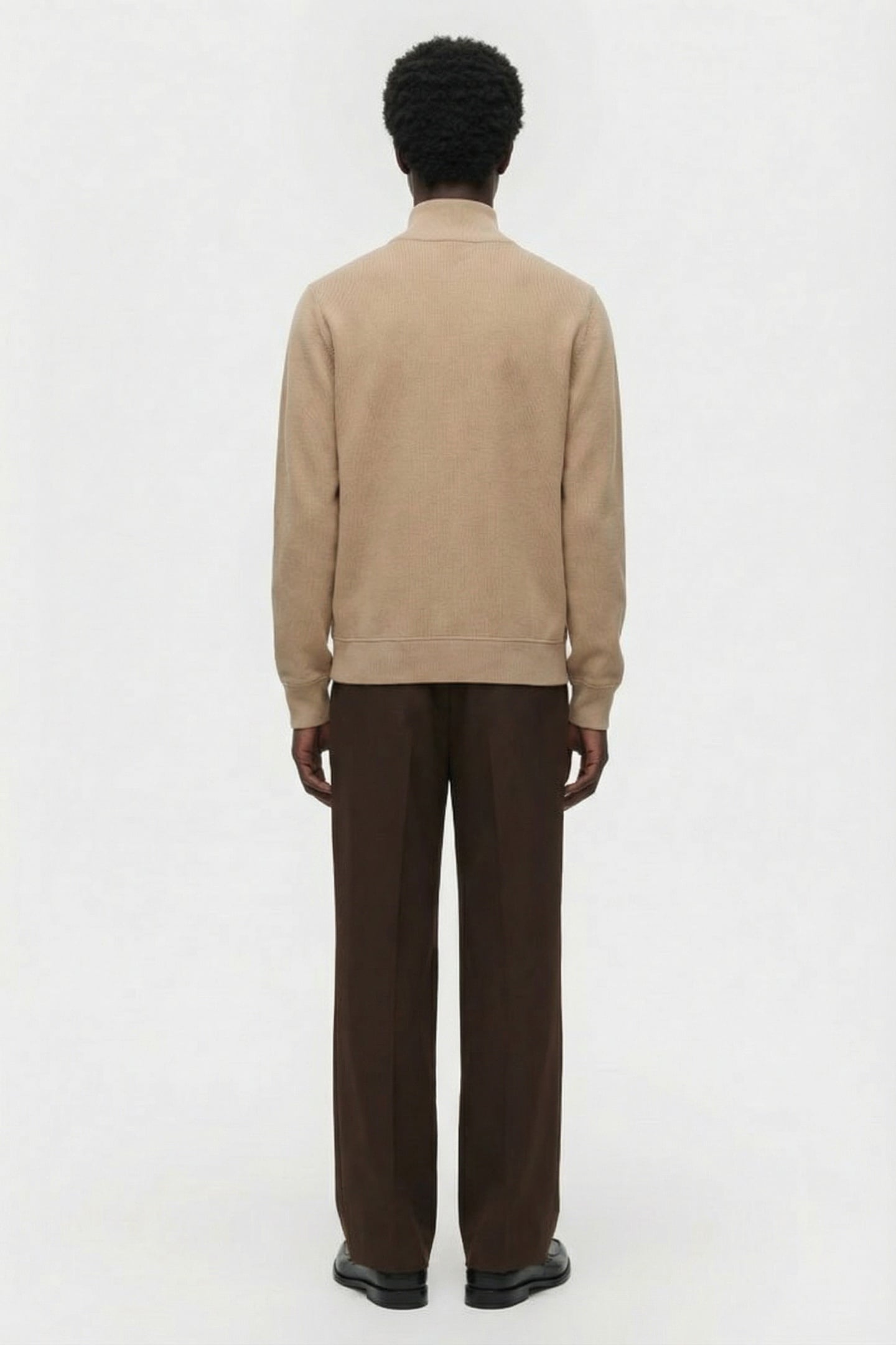 ZIP-UP HIGH NECK INTERLOCK SWEATSHIRT VIENNESE 2