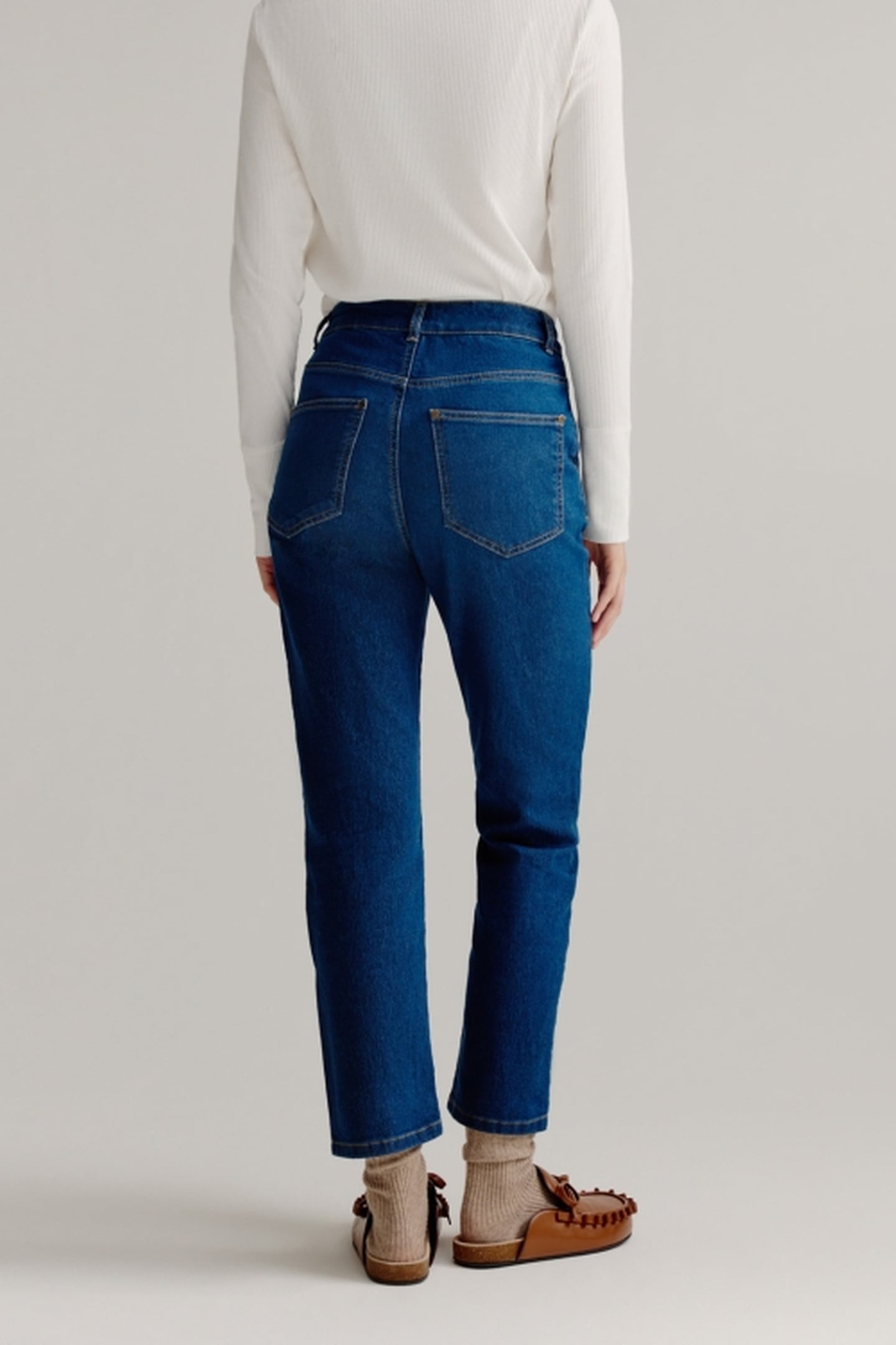 ANDREW CHINO MID BLUE JEANS 3