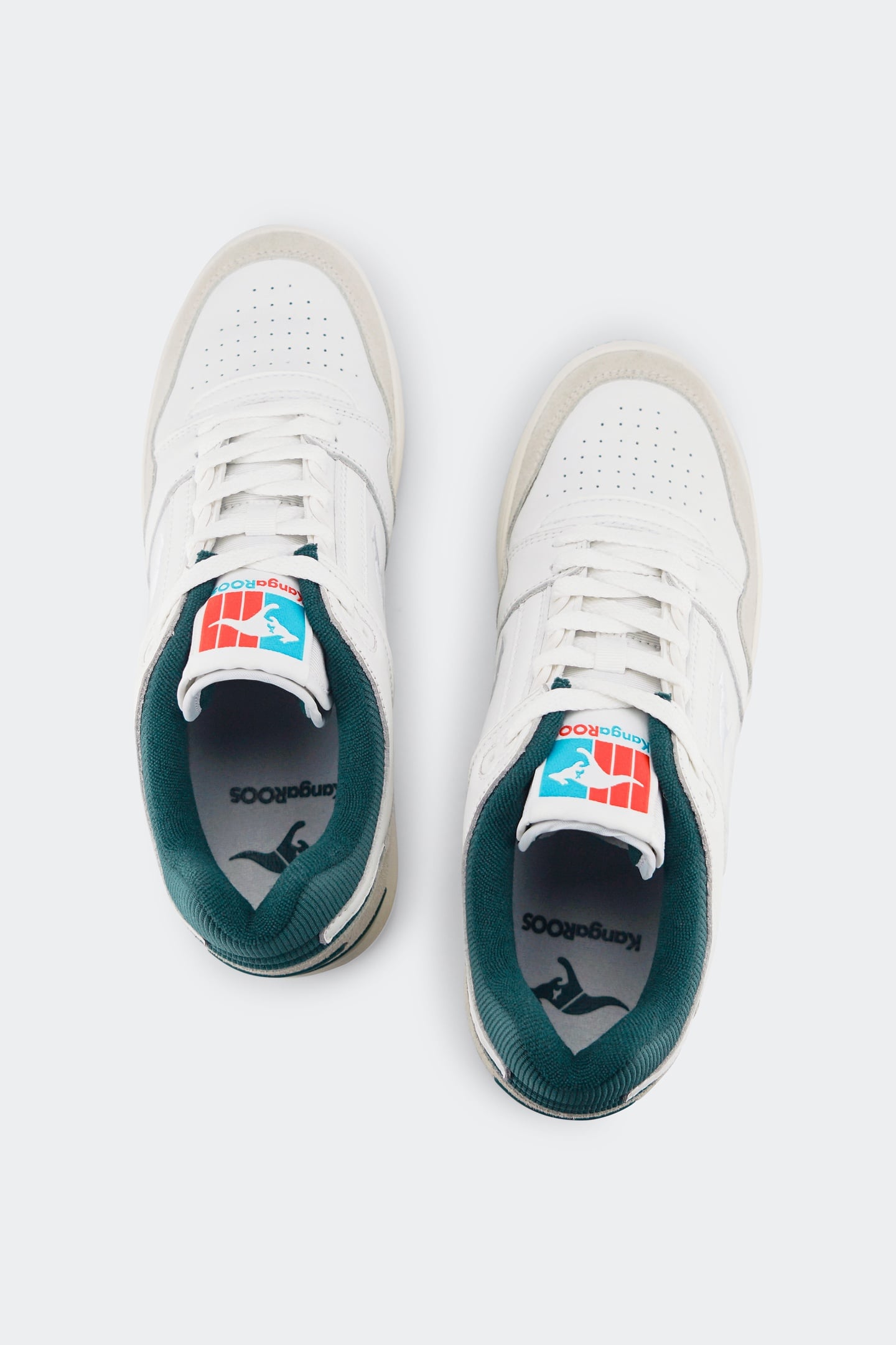 UNISEX HOT SHOT LO WHITE/FOREST 3