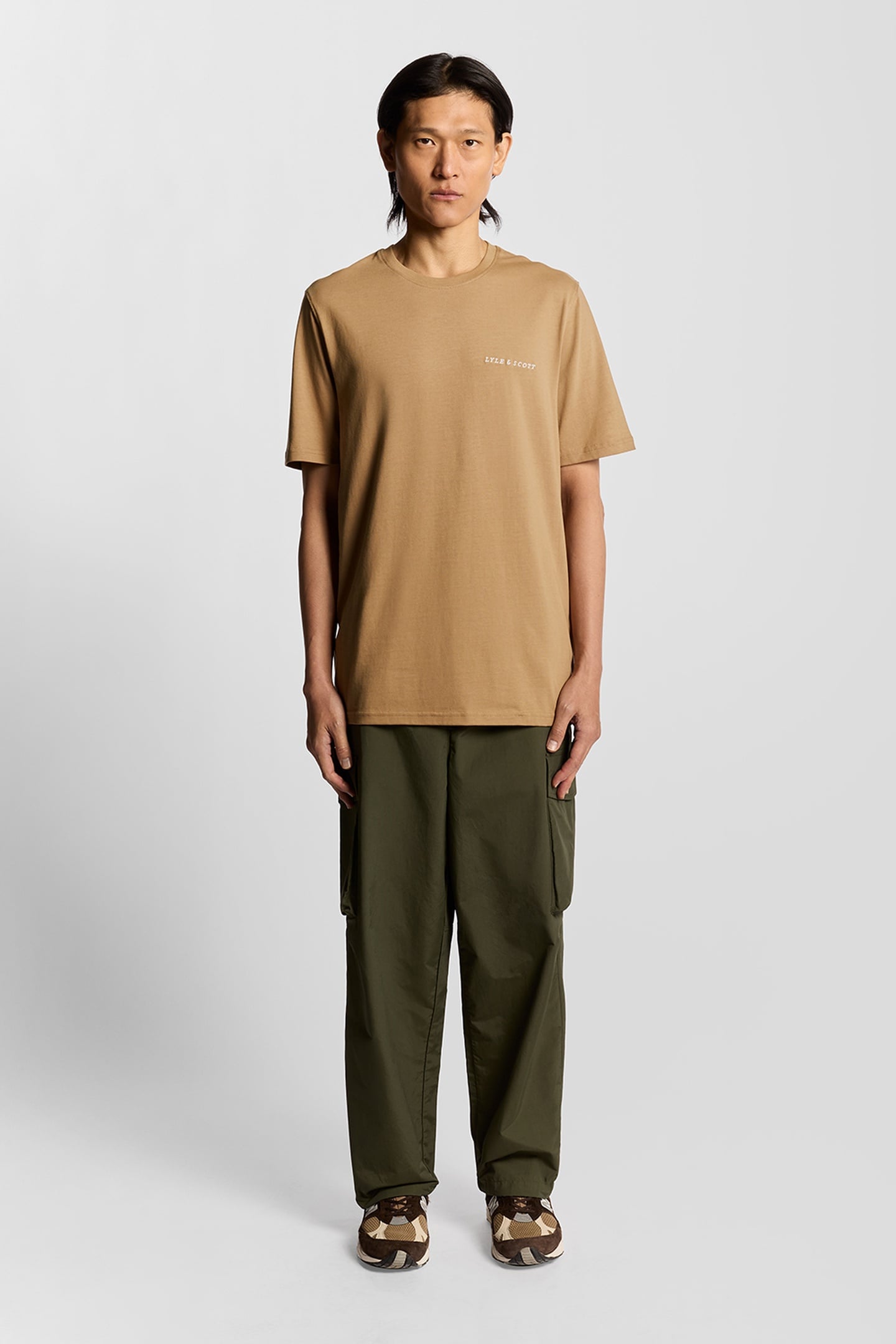 SCRIPT T-SHIRT TIGERS EYE 1