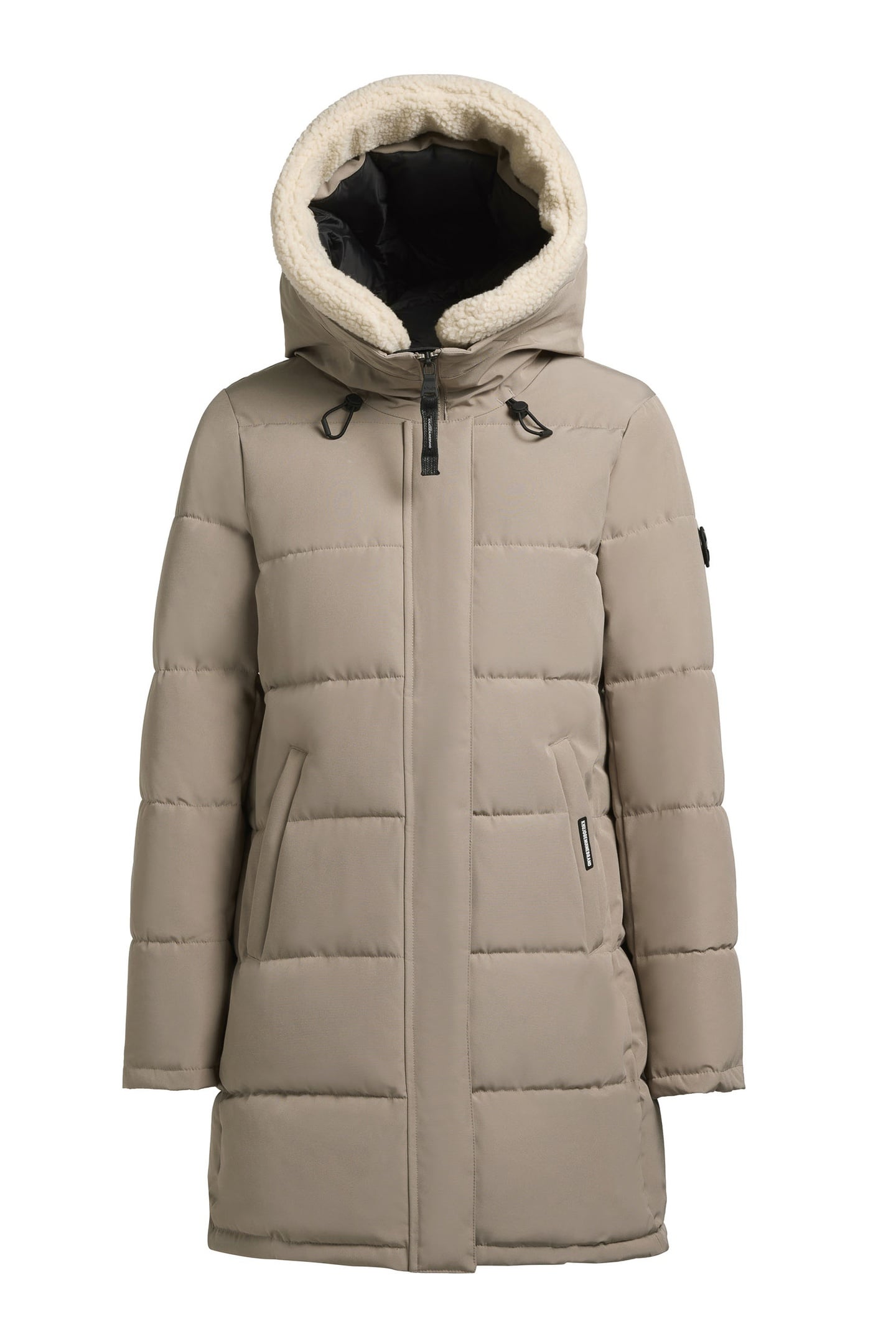 FALTD TEDDY COAT GREIGE 9