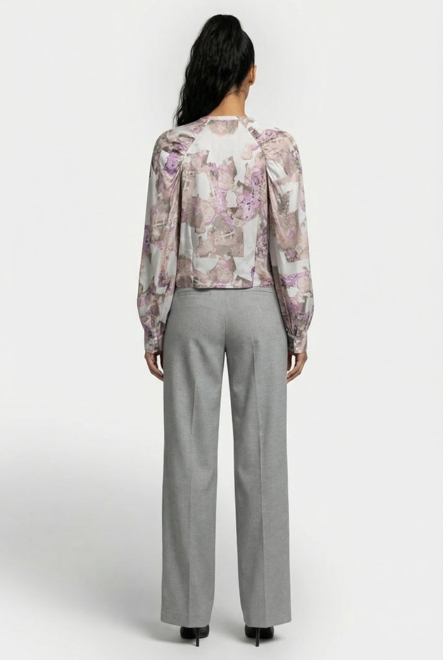 NAYAR TOP ECRU/PINK 2