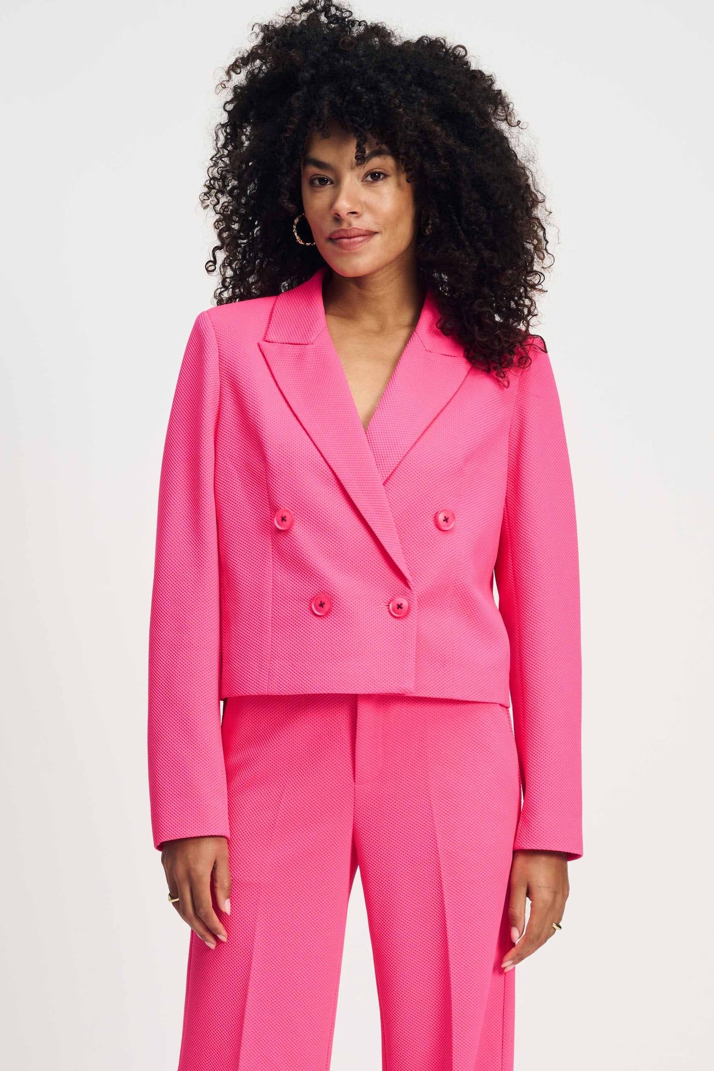 BLAZER SHORT VIBRANT PINK 4