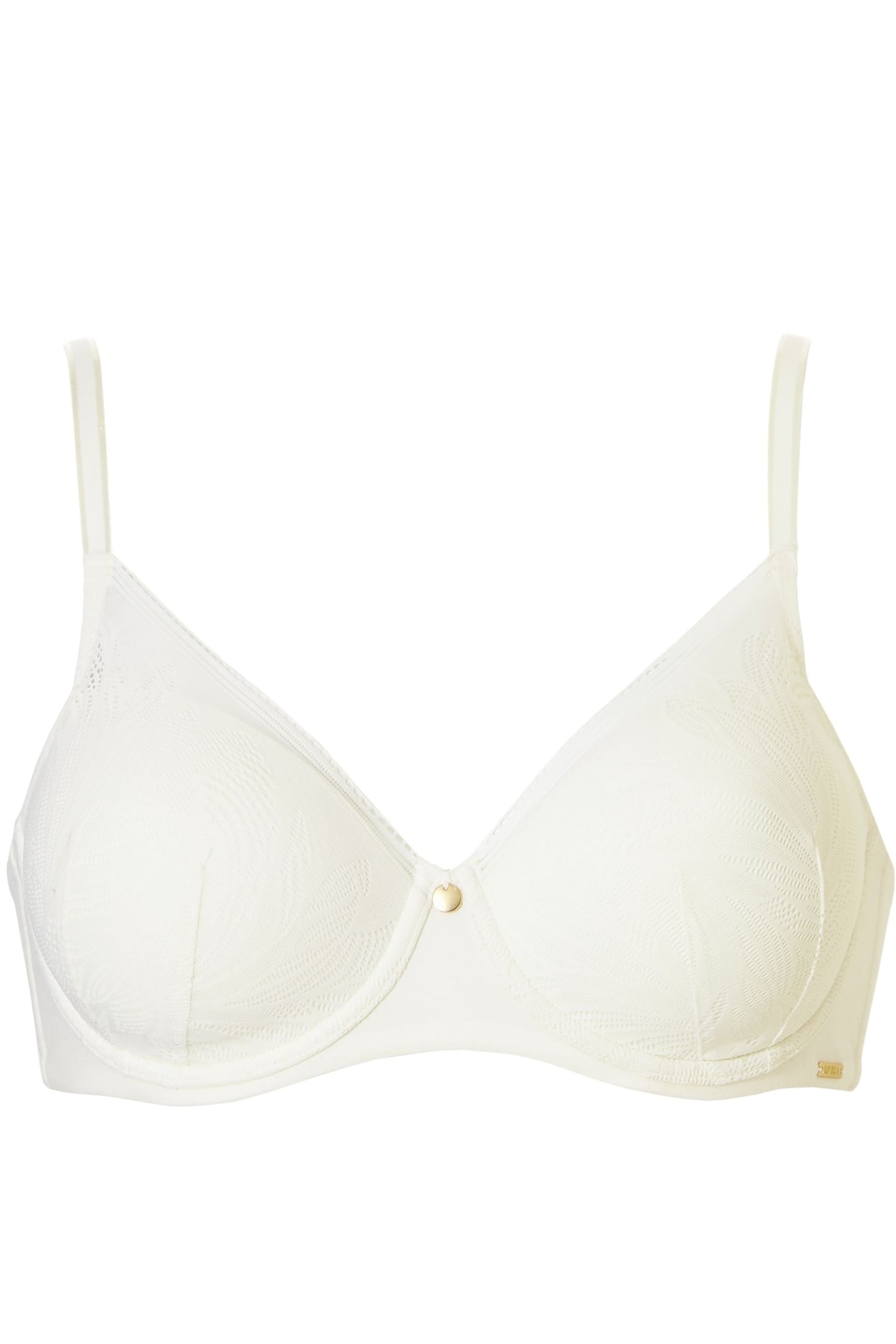 BRA TSHIRT COVERING MEMORY SOFT LACE MILK 1
