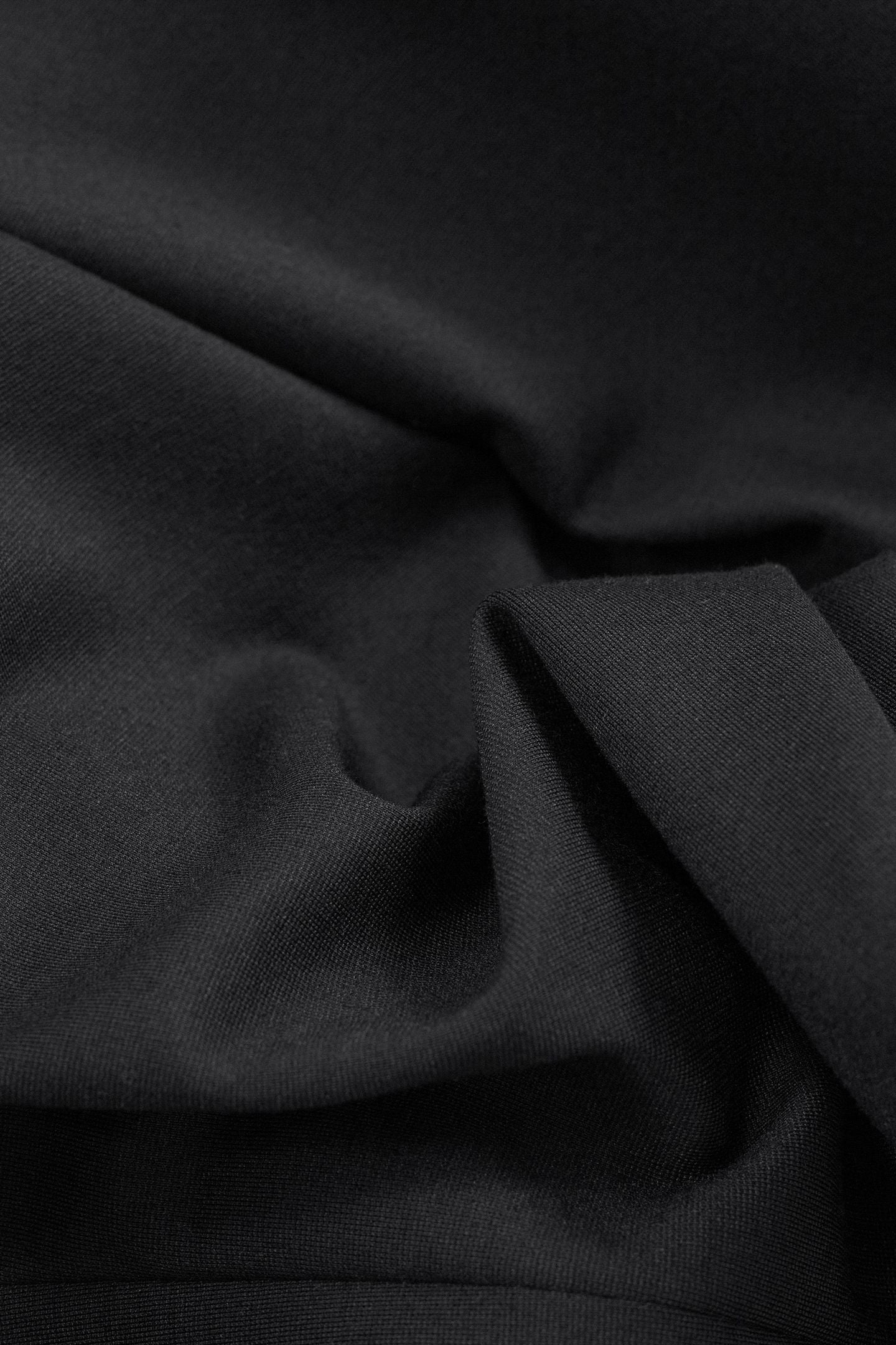 BLACK MILANO KNIT LOOSE SUIT JACKET 10