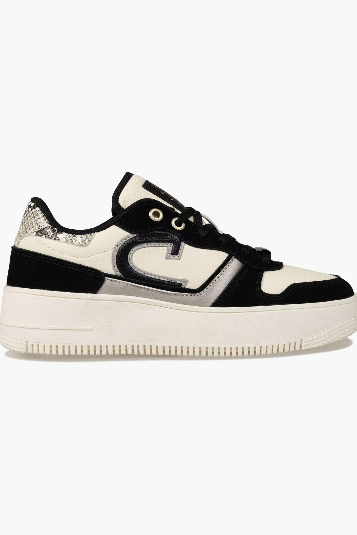 CAMPO LOW - TALL - FINE LIZZARD/SUEDE BLACK/BROWN 1