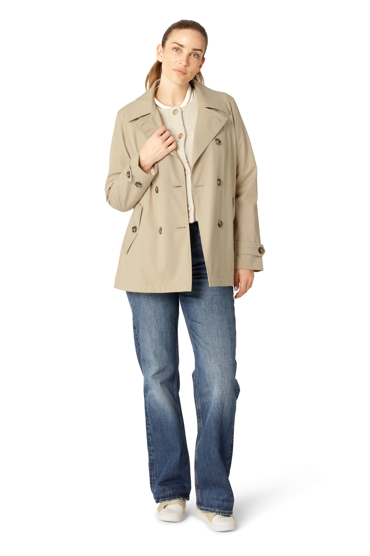 TRENCHRAIN02 RAIN JACKETS WHITE PEPPER 2