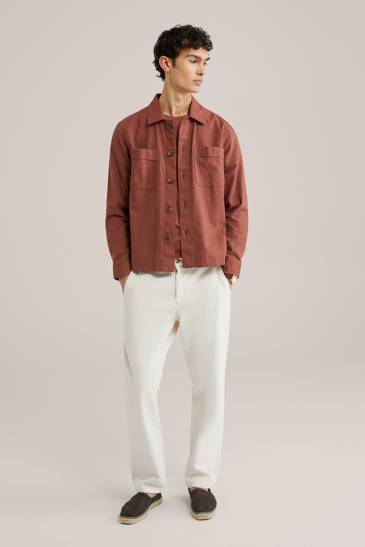 OVERSHIRT RUST BROWN 7