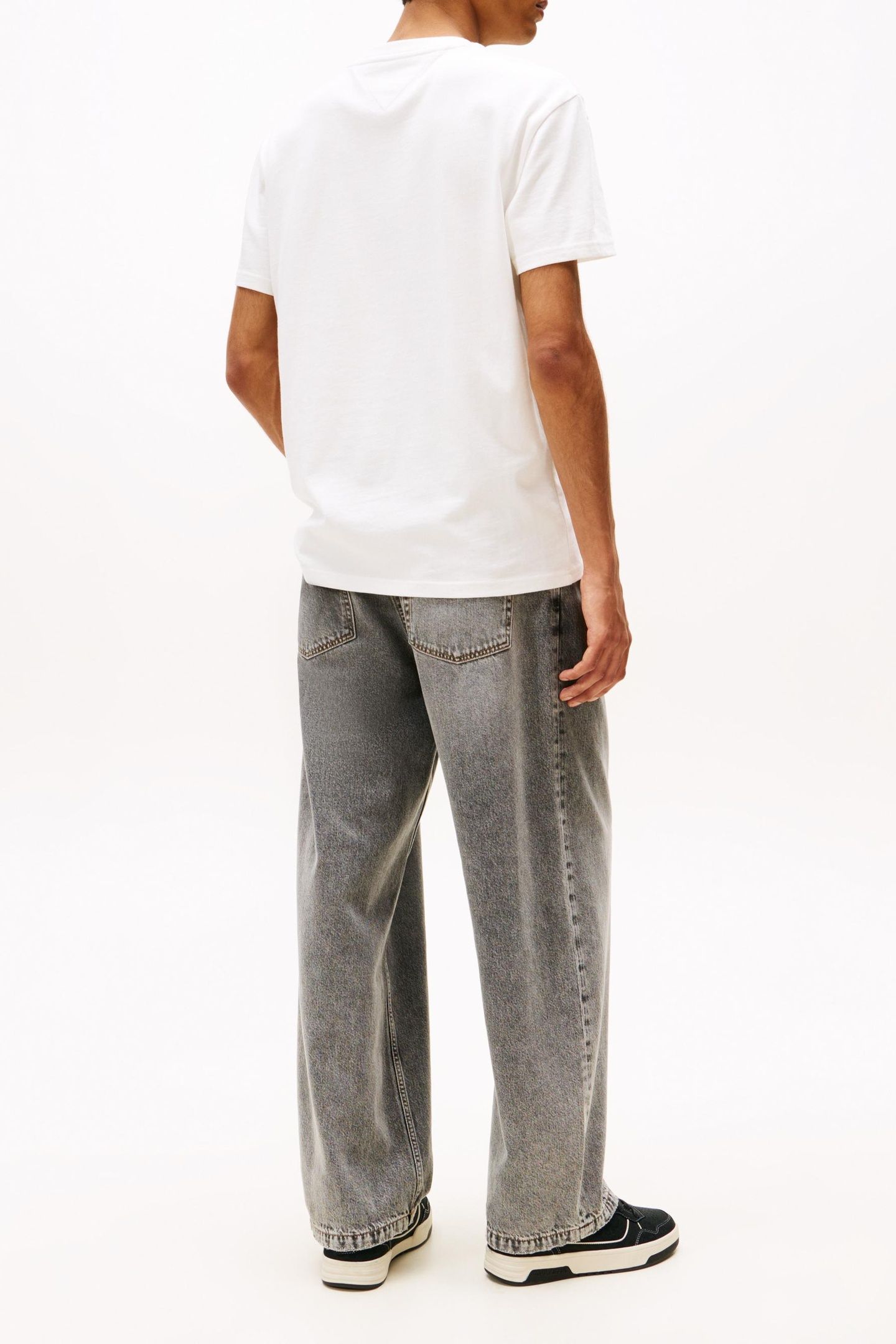PHOTO PRINT JERSEY CREW NECK T-SHIRT ECRU 3