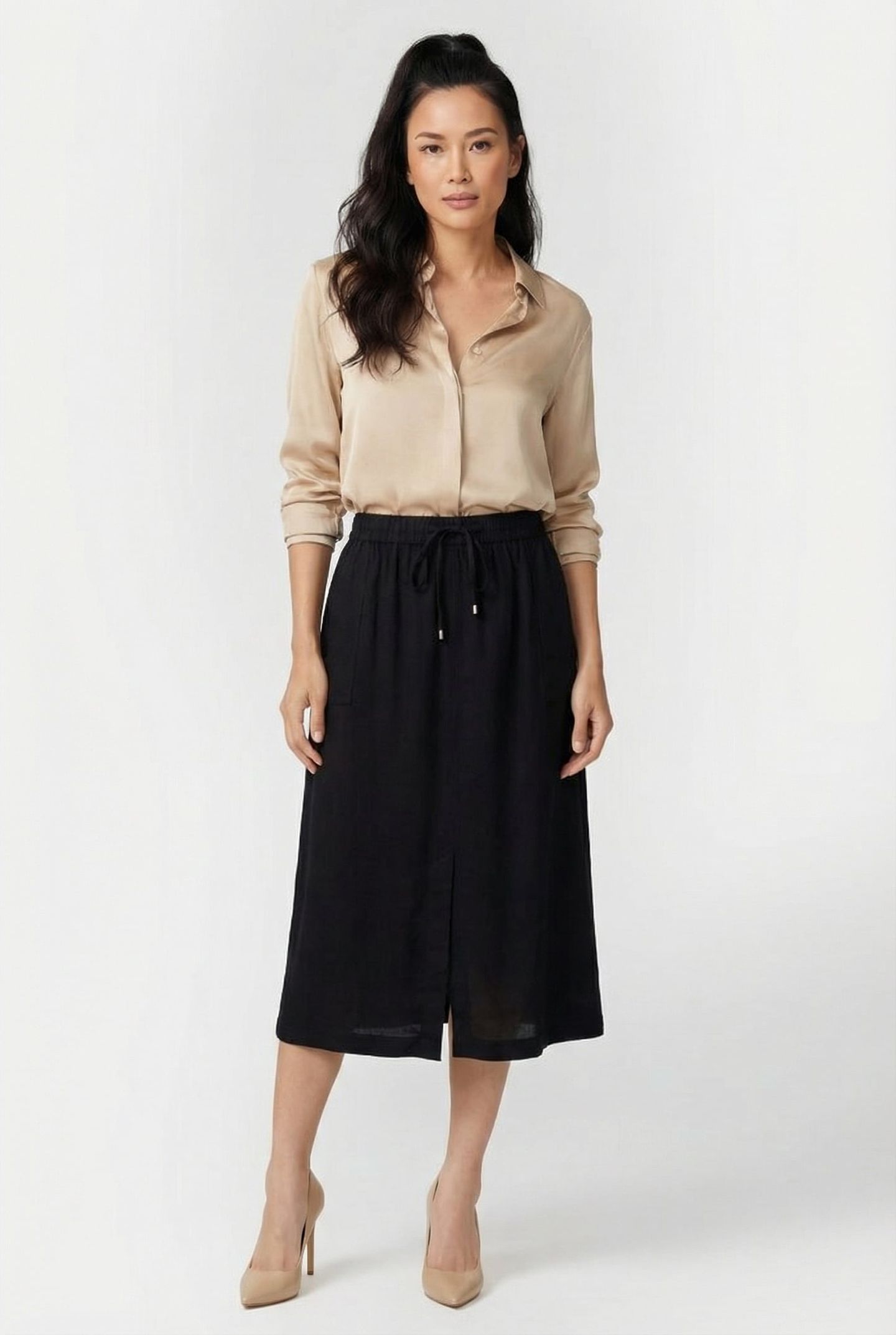 S.OLIVER SKIRTS BLACK 1