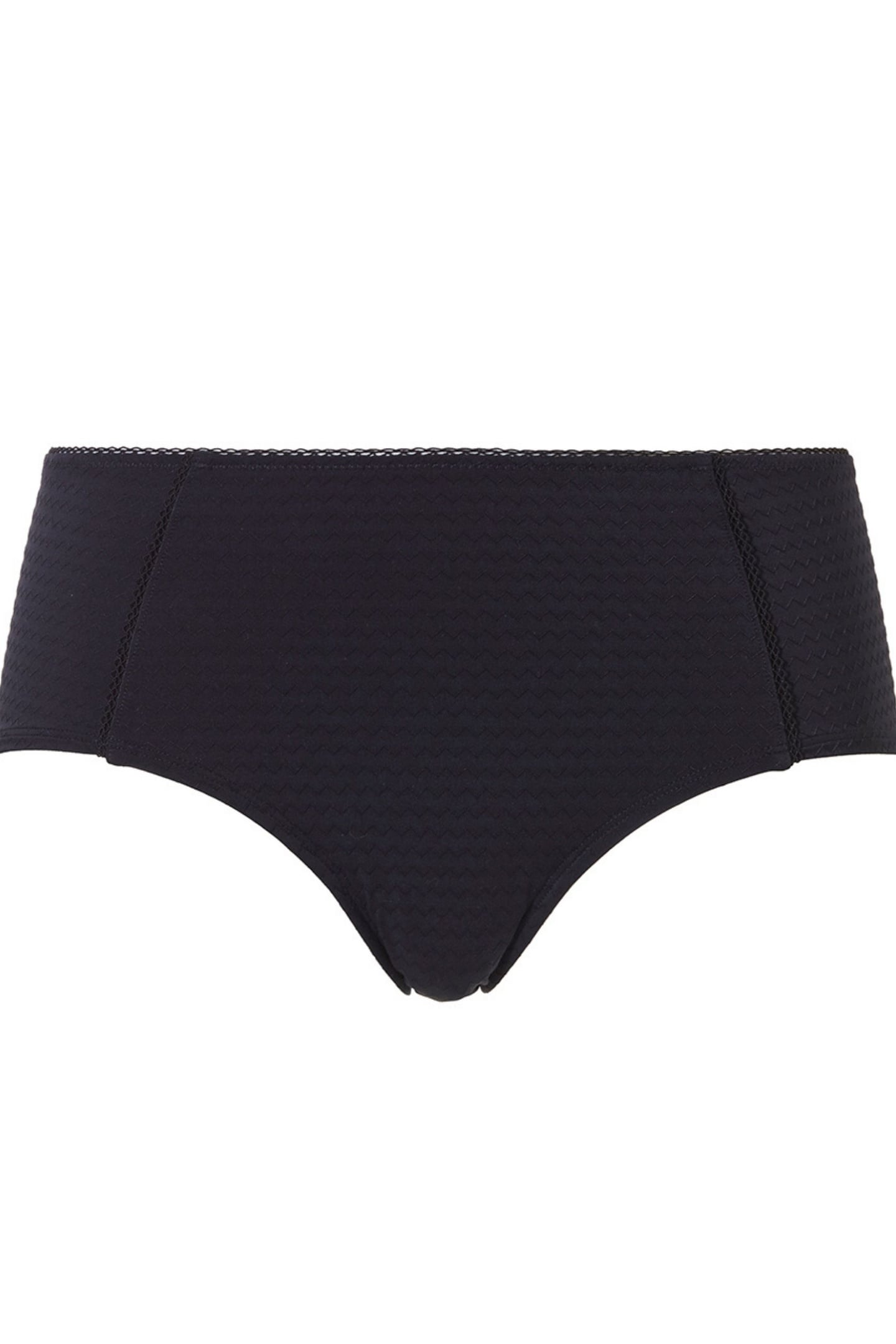 SHORTY ZIGZAG BLACK 1