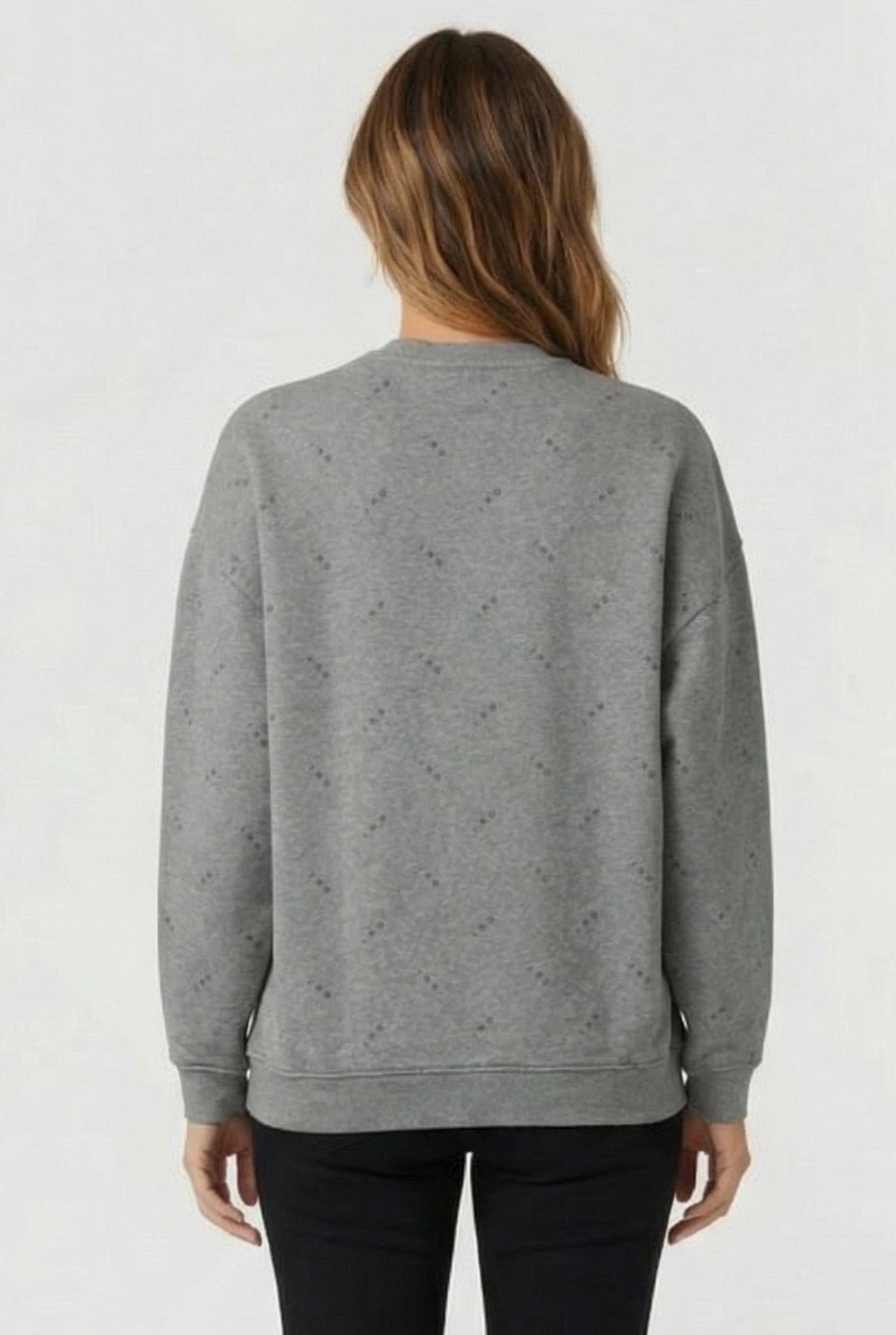OLGA SWEAT MIXED GREY 2