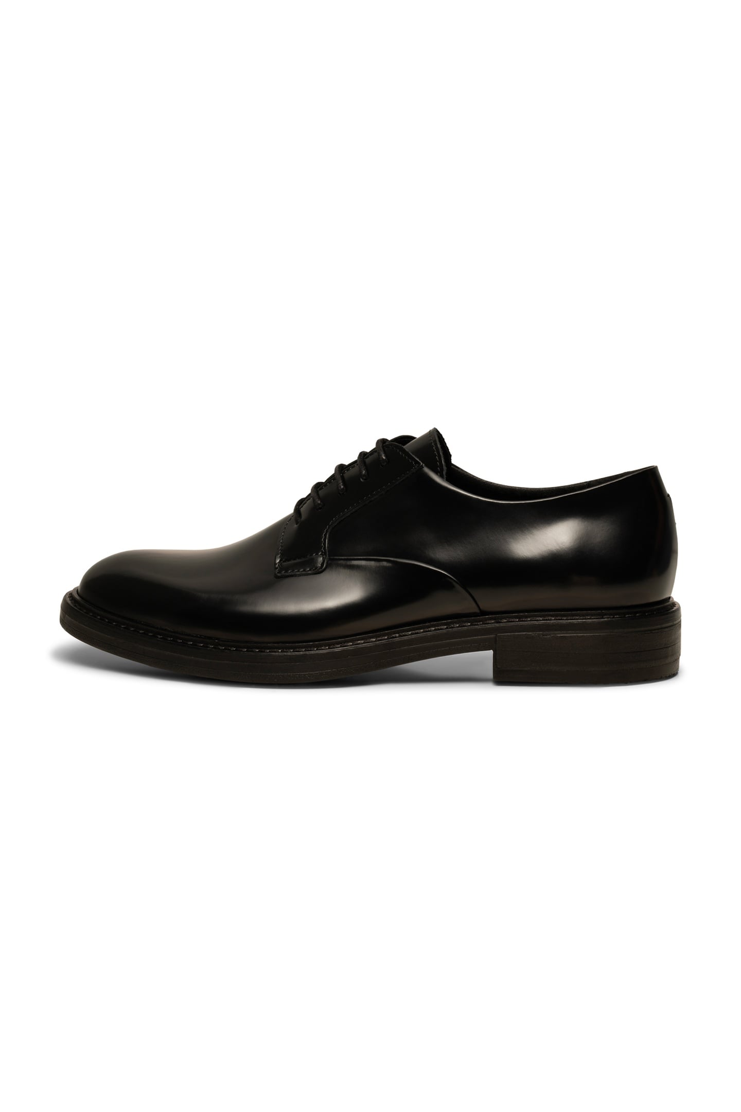 STANLEY DERBY POLIDO LEATHER SHOES BLACK 2