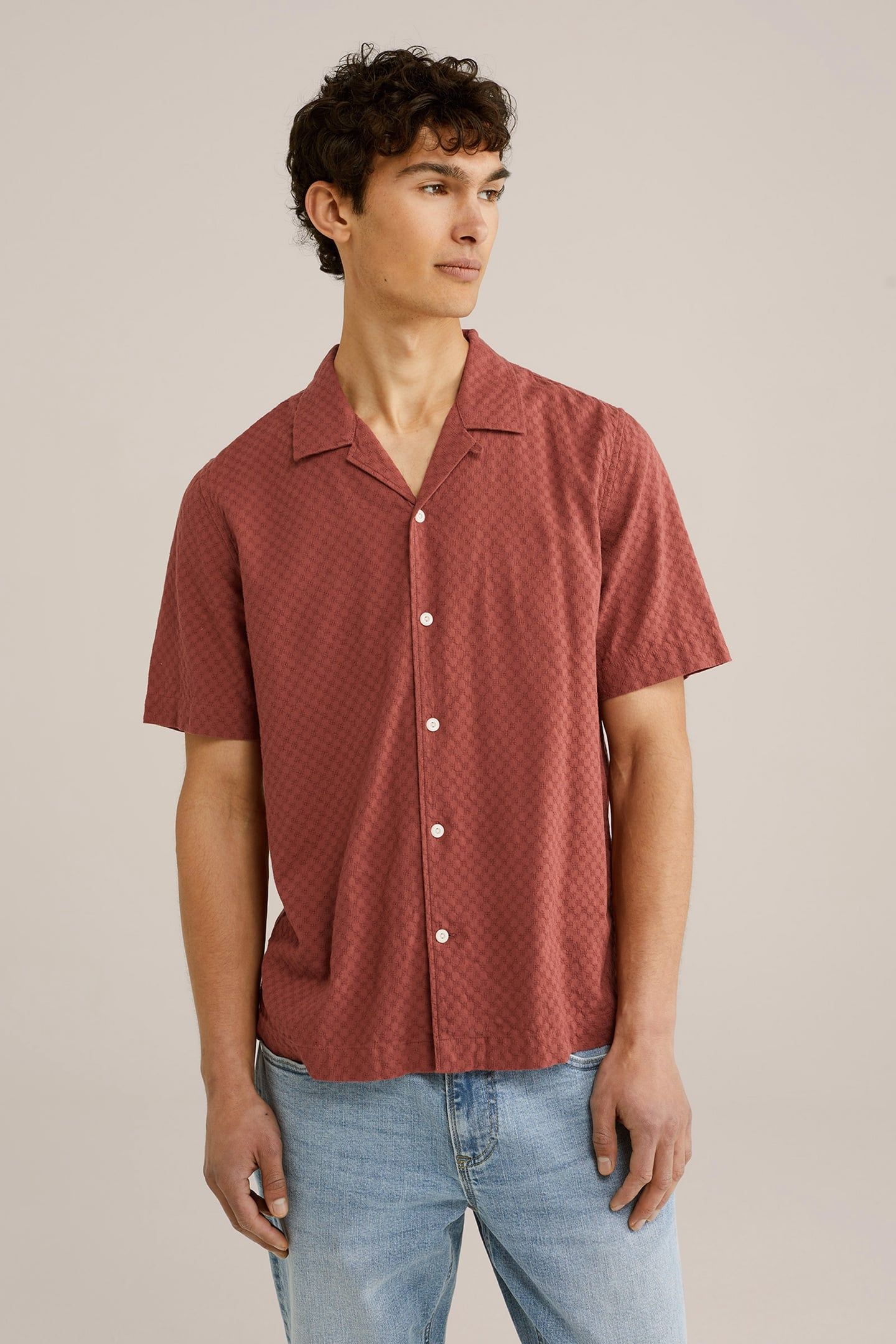 SHIRT RUST BROWN 9