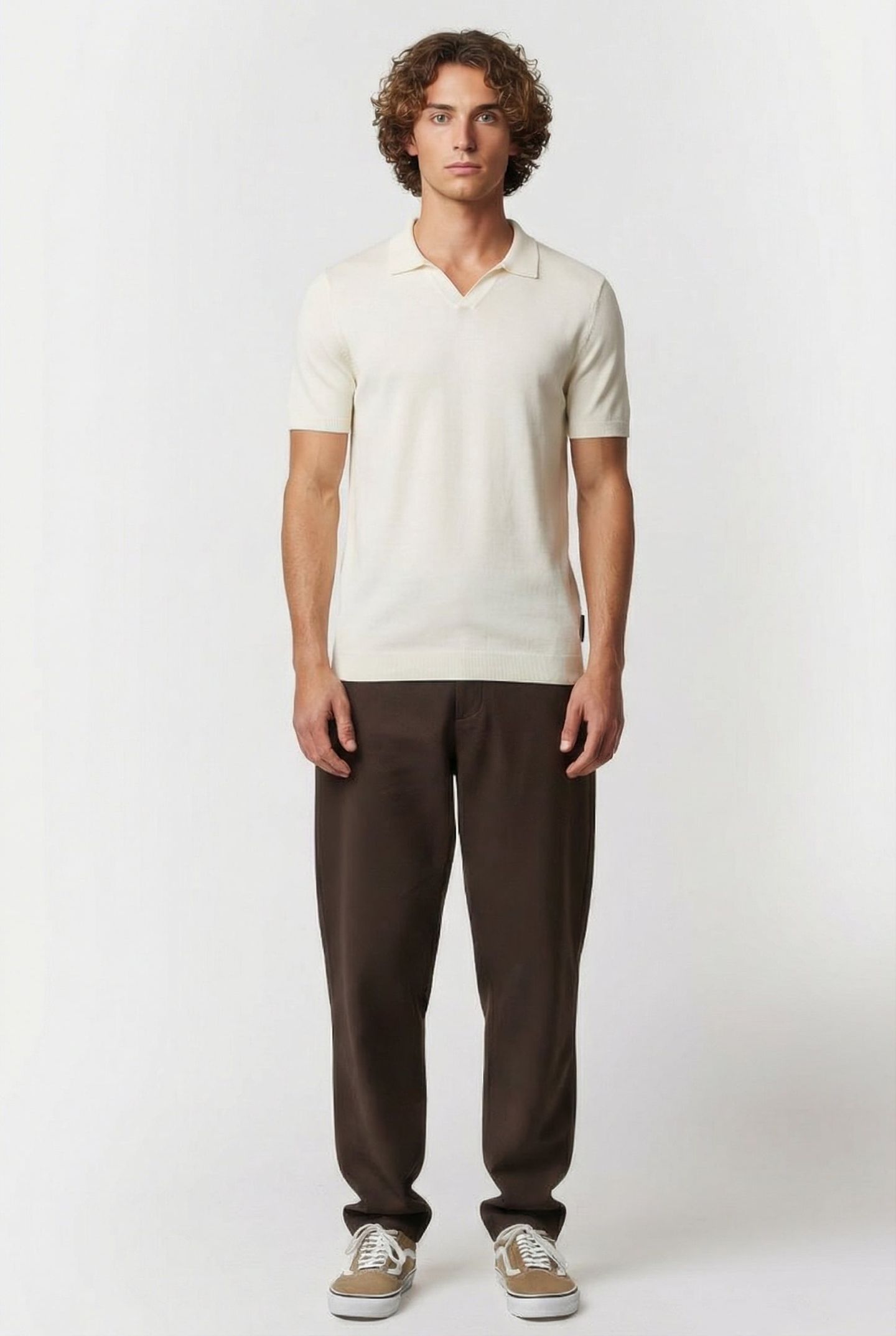 POLO TROPHY SHORT SLEEVE FORMAL ECRU 1