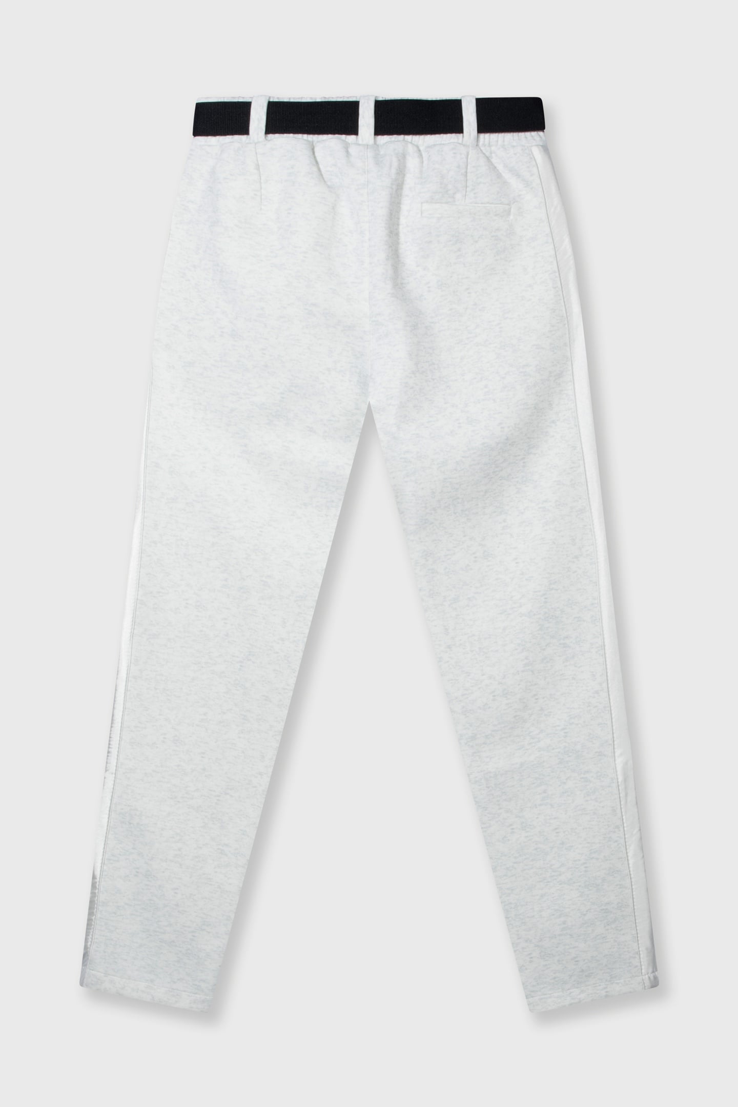 BELTED PANTS NEOPRENE WHITE MELEE 6