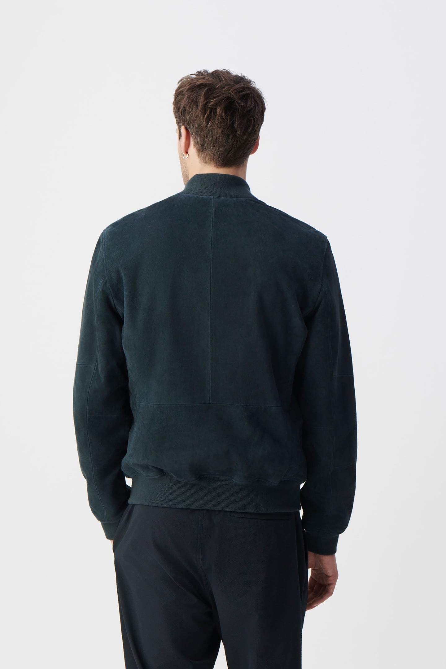 INK SUEDE BOMBER JACKET 4
