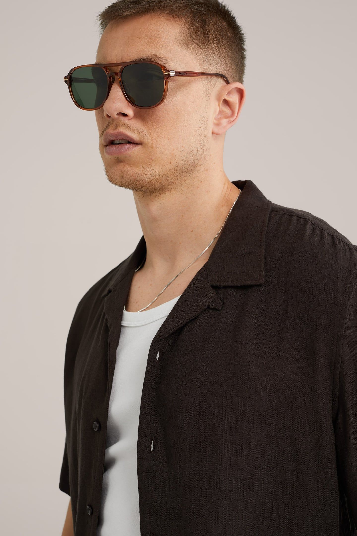 SHIRT DARK BROWN 7