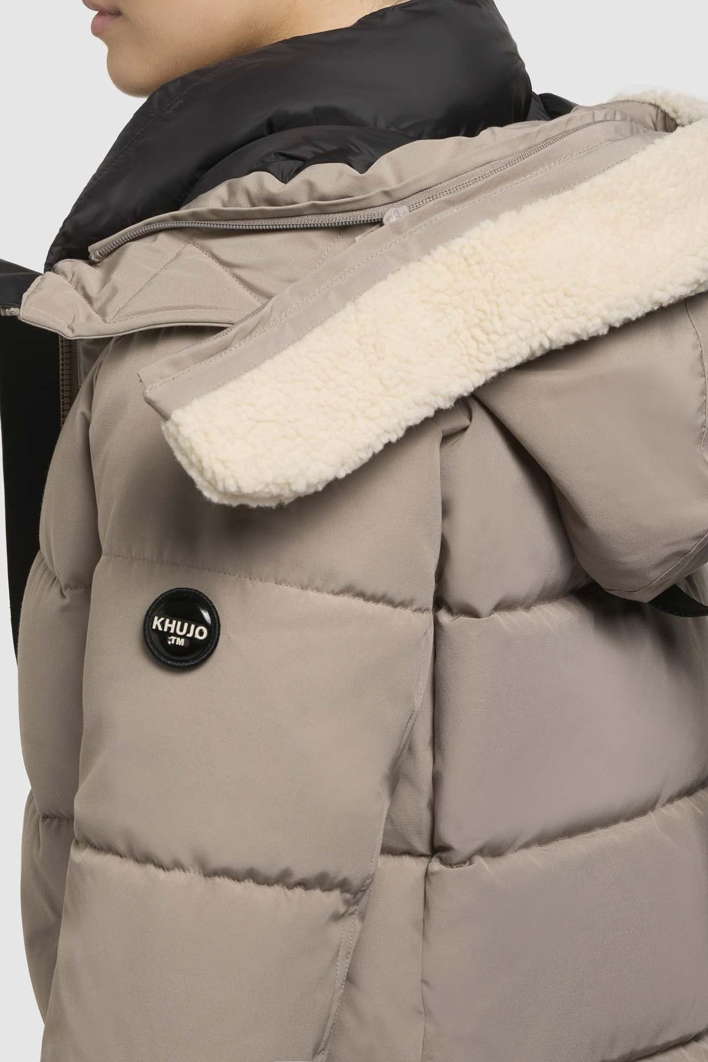FALTD TEDDY COAT GREIGE 11