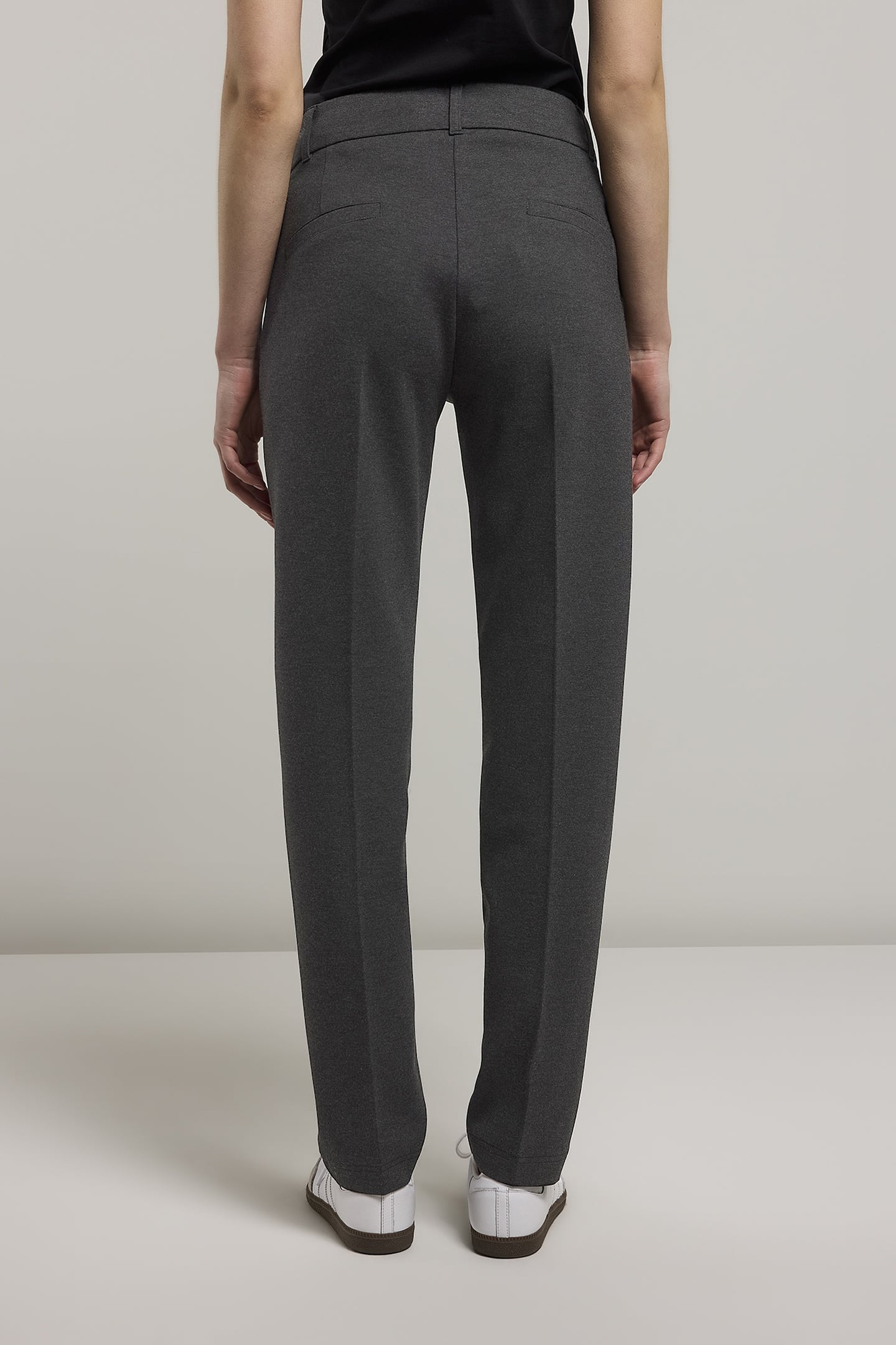 TROUSERS PUNTO MILANO MID GREY 2