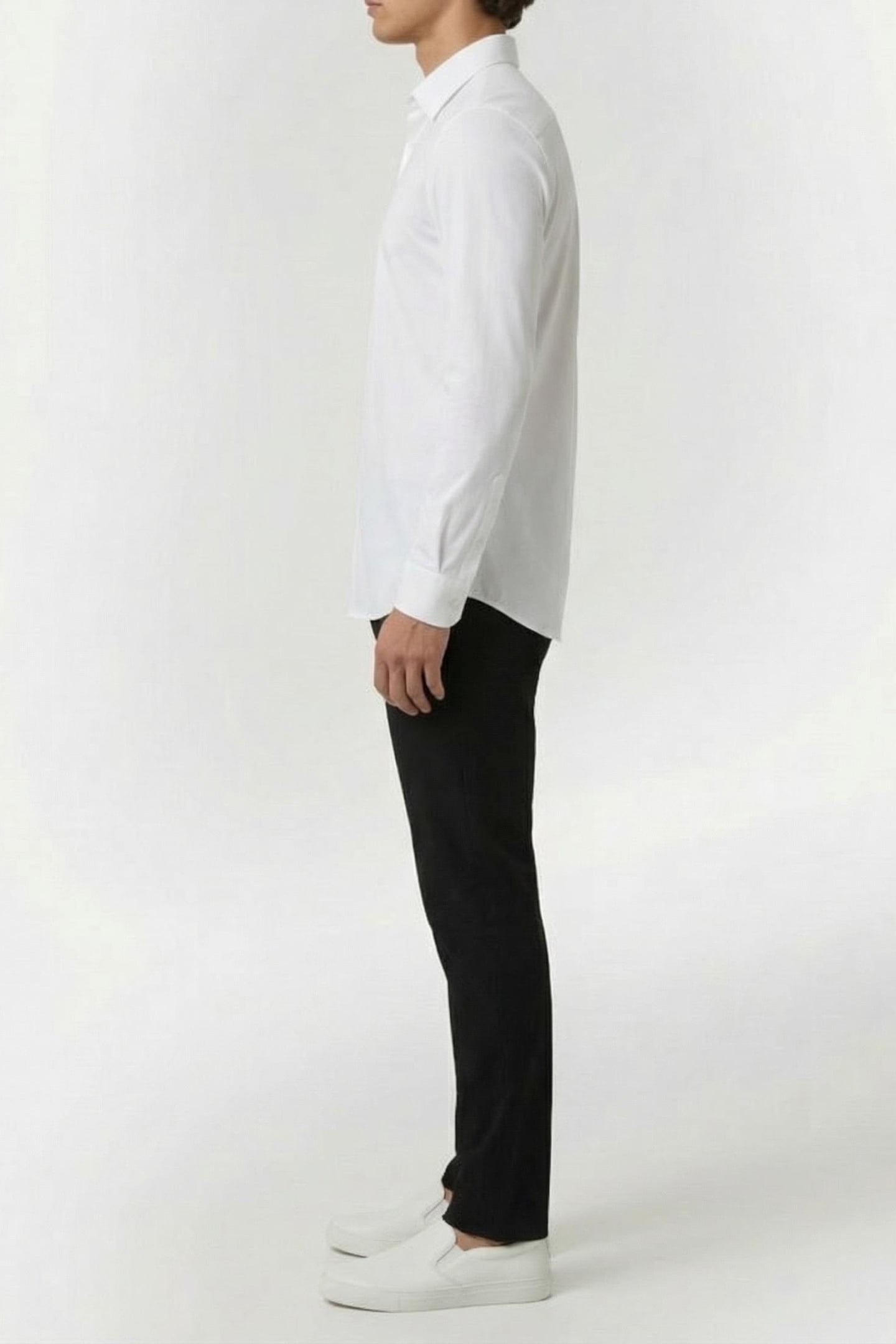 MARCIANO BY GUESS FREDERIC NEW COLLAR PURE WHITE 3